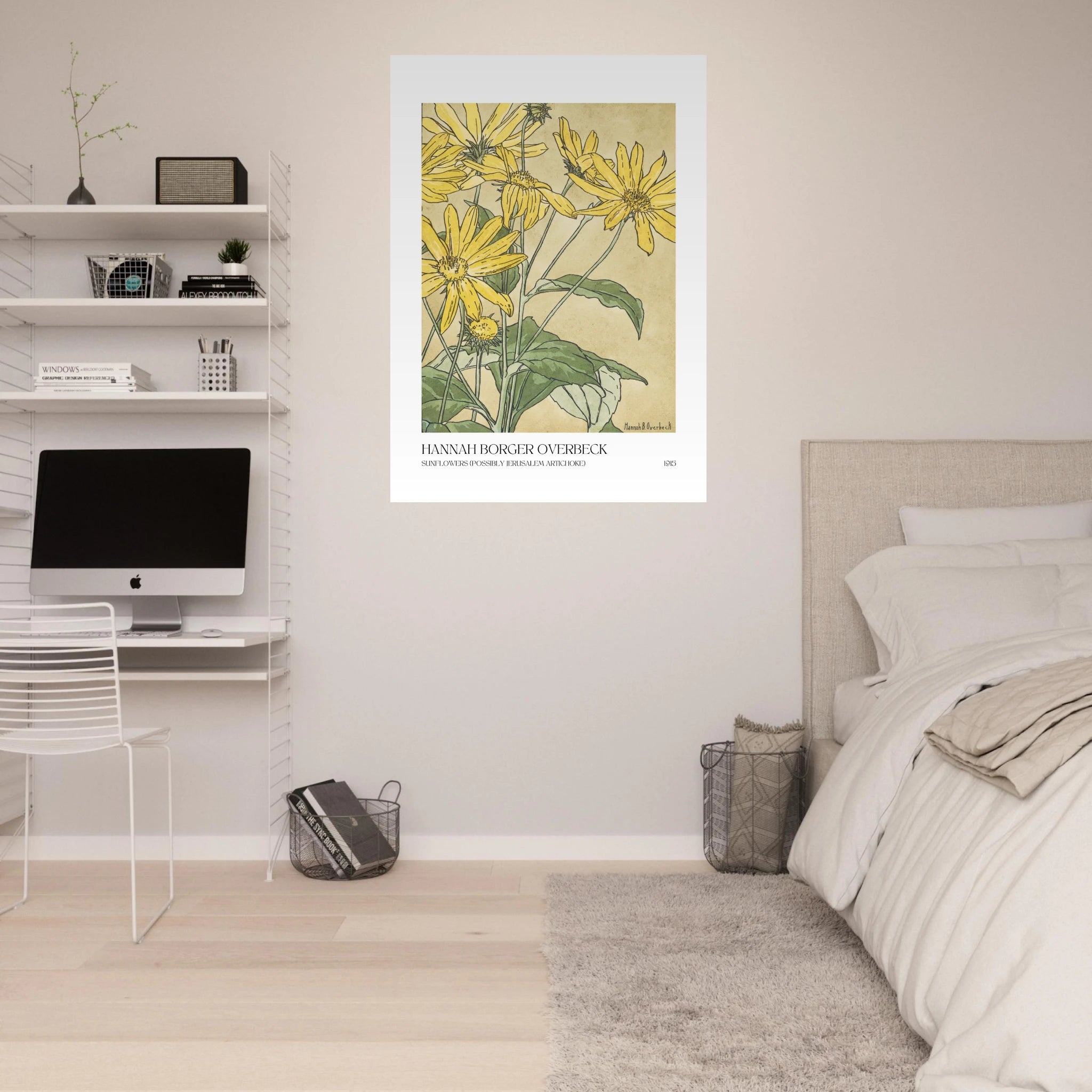 Sunflowers Poster - Calda Design Studio