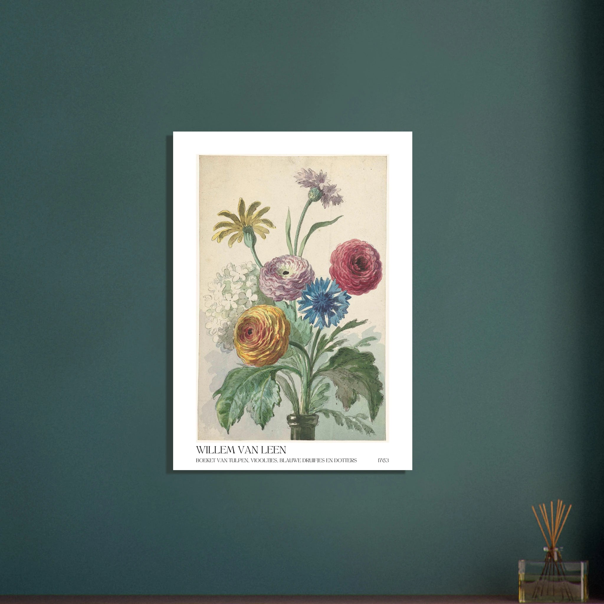 Boeket van Tulpen Poster - Calda Design Studio