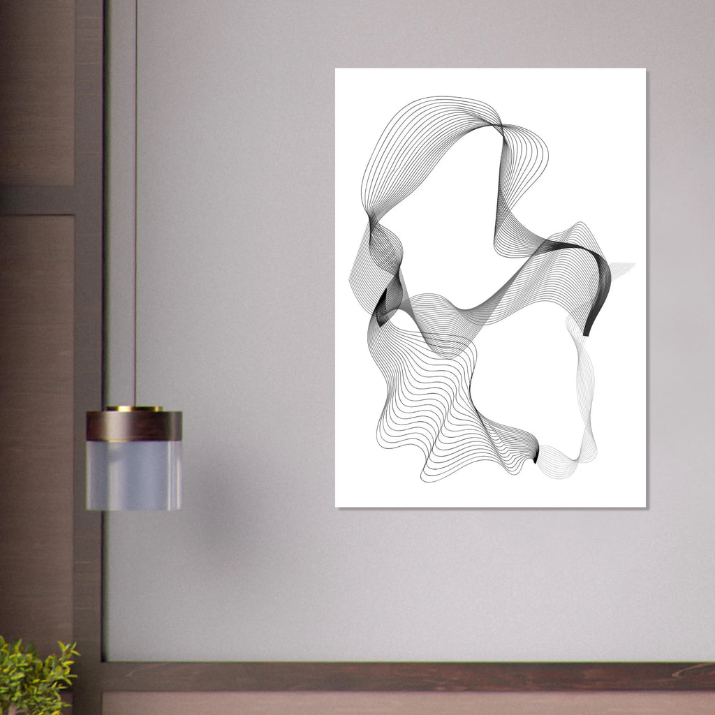 Woman with Scarf Poster - Calda Design Studio
