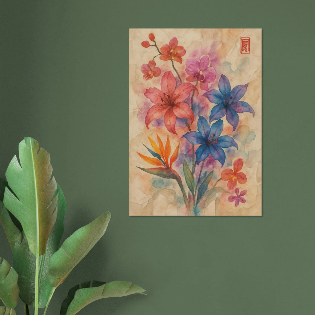 Flower Power I Poster - Calda Design Studio