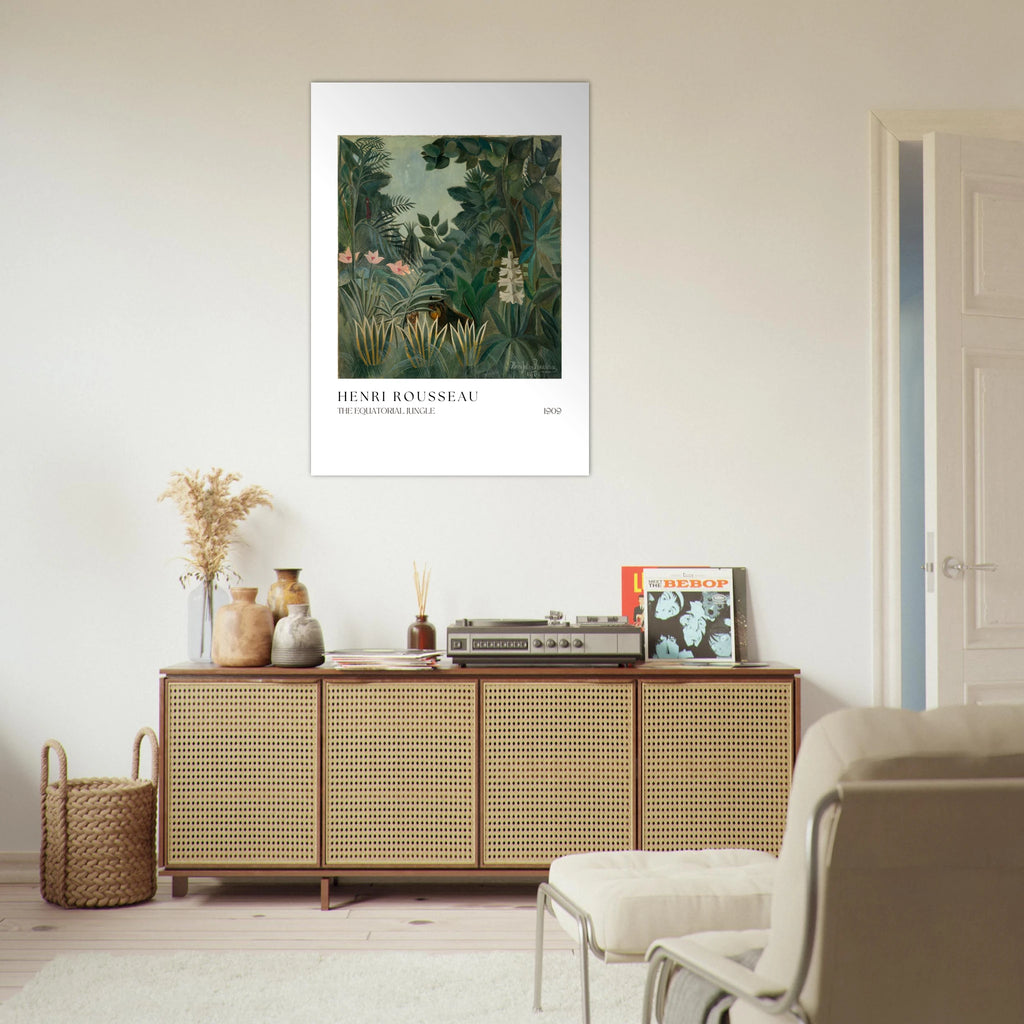 The equatorial jungle Poster - Calda Design Studio