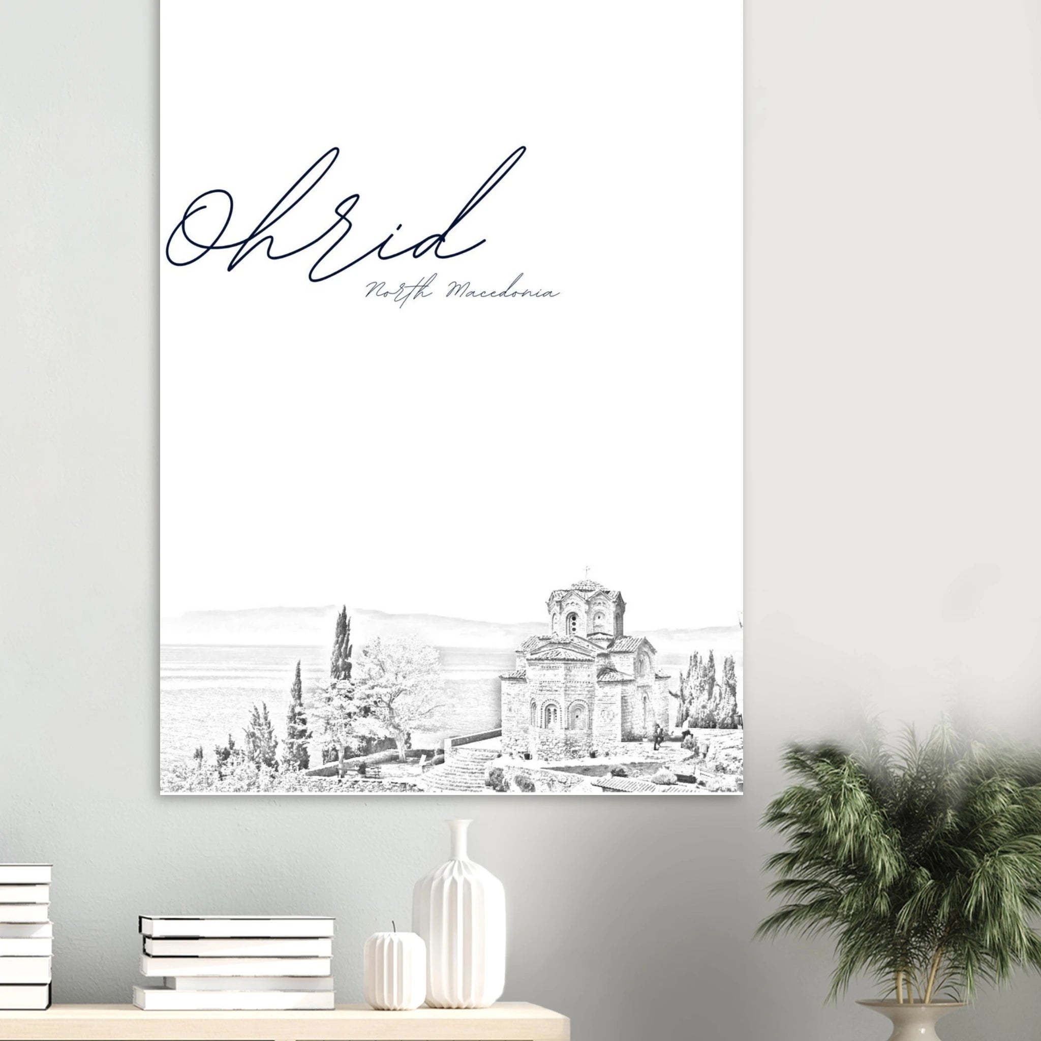 Ohrid Poster - Calda Design Studio