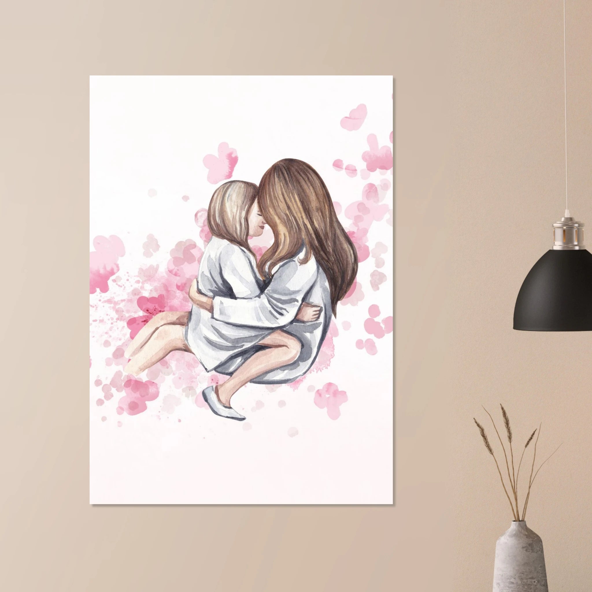 In love, Mom Poster - Calda Design Studio