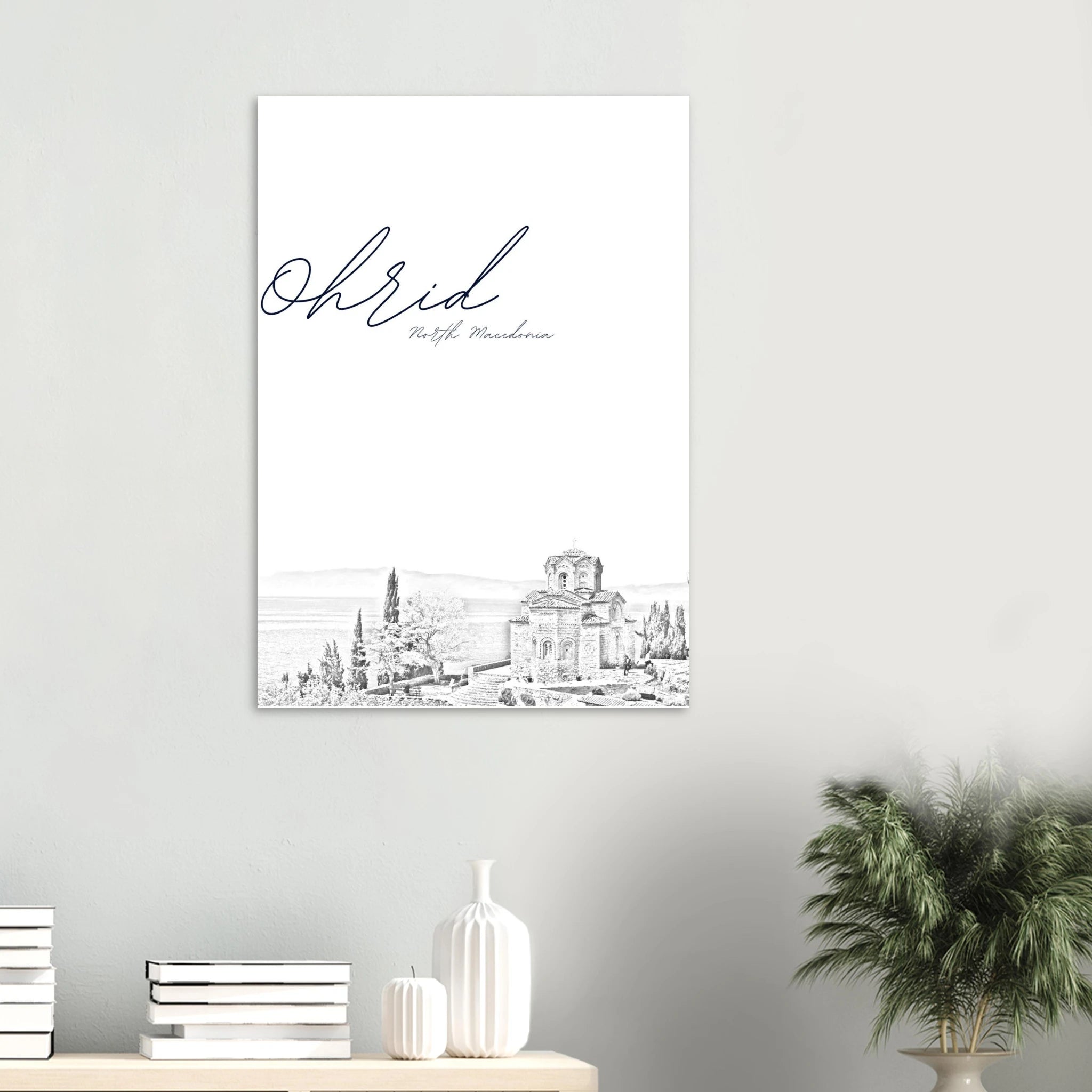 Ohrid Poster - Calda Design Studio