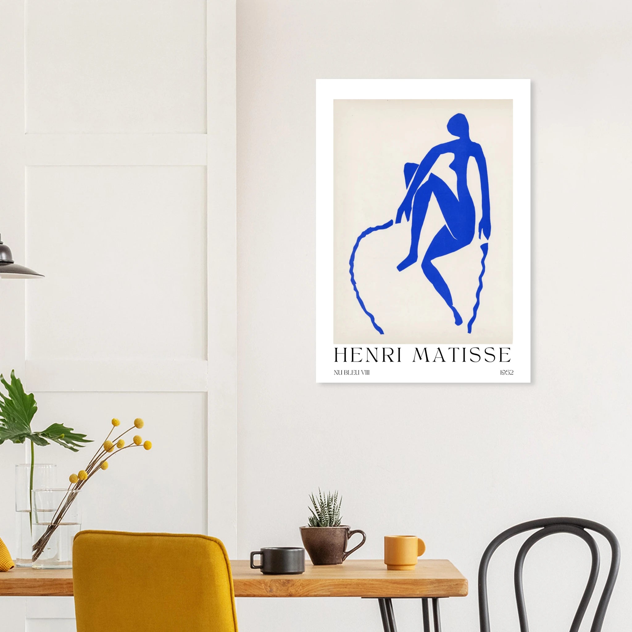 Nu bleu VIII Poster - Calda Design Studio