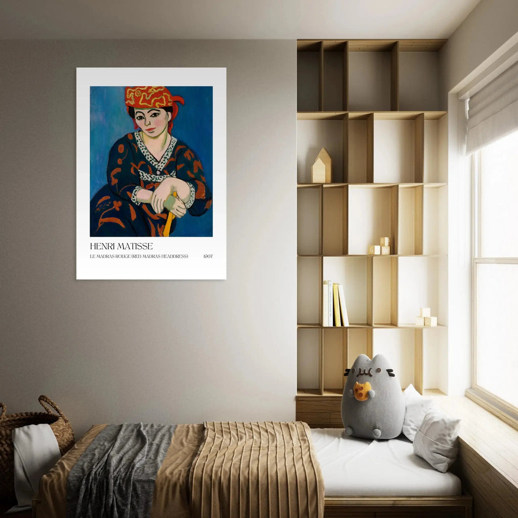 Le madras Rouge Poster - Calda Design Studio