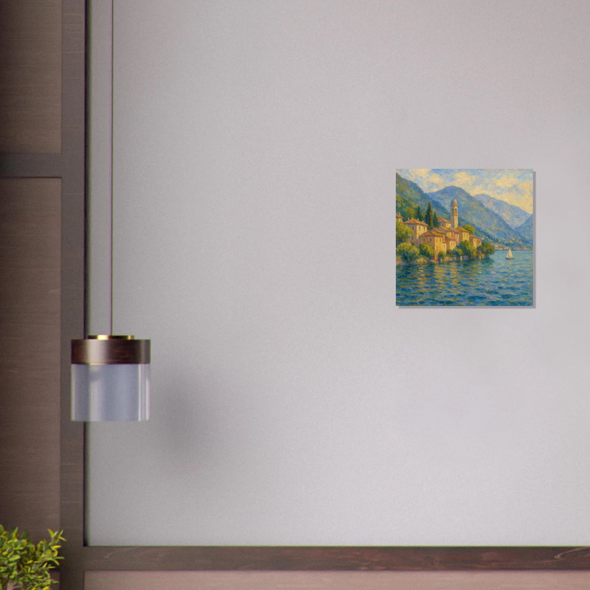 Lakeside Village Poster - Calda Design Studio