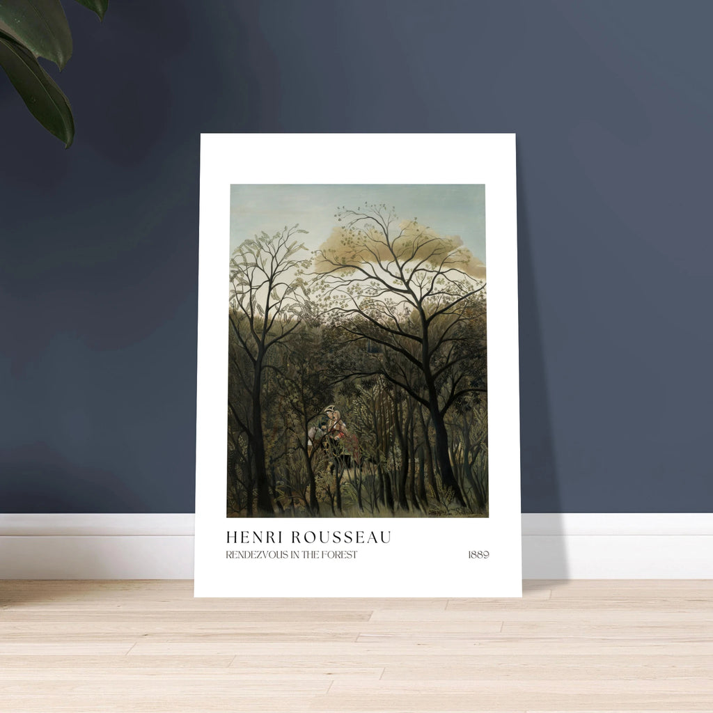 Rendezvous in the forest Poster - Calda Design Studio