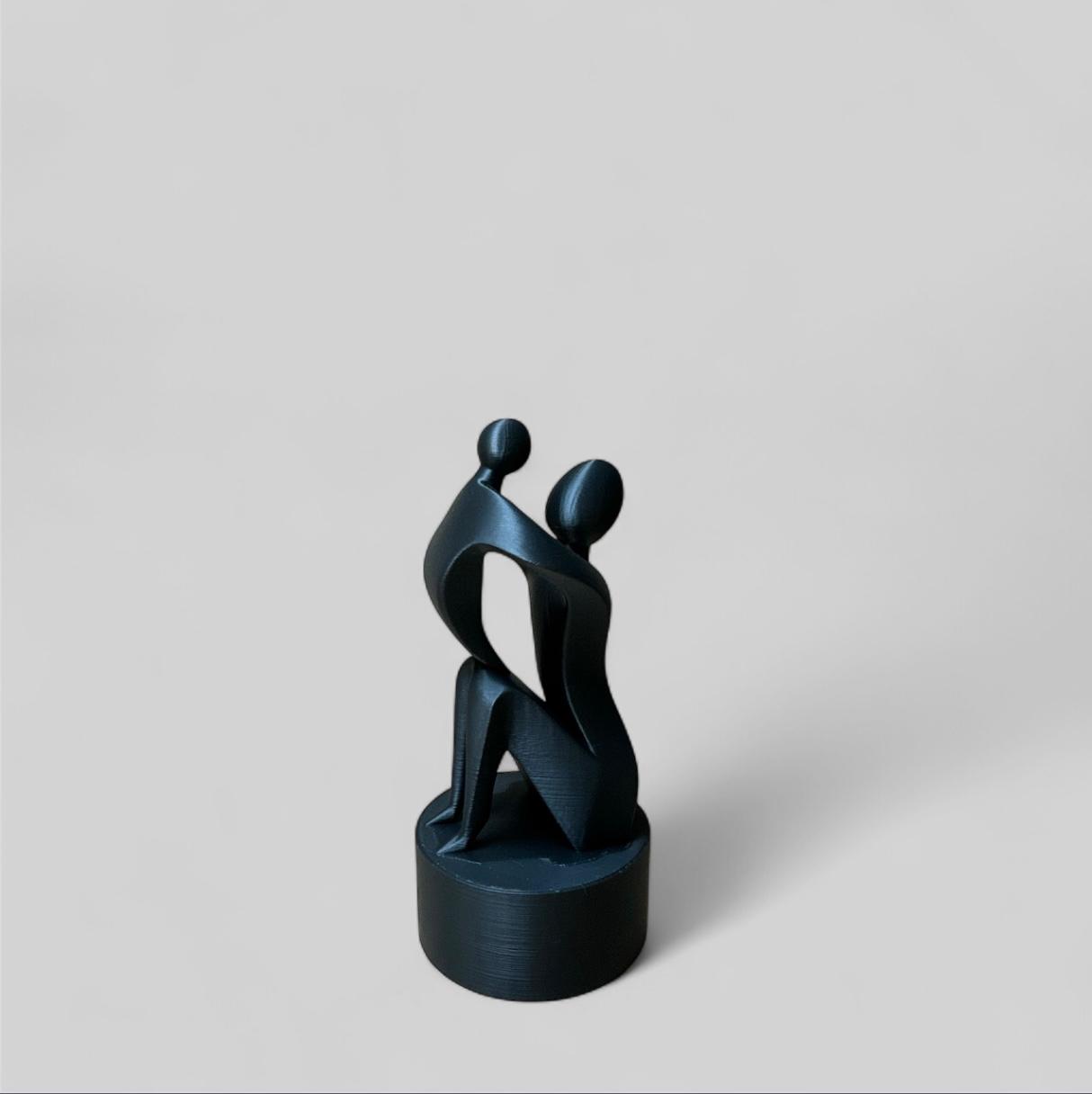 Mom and Child Statue