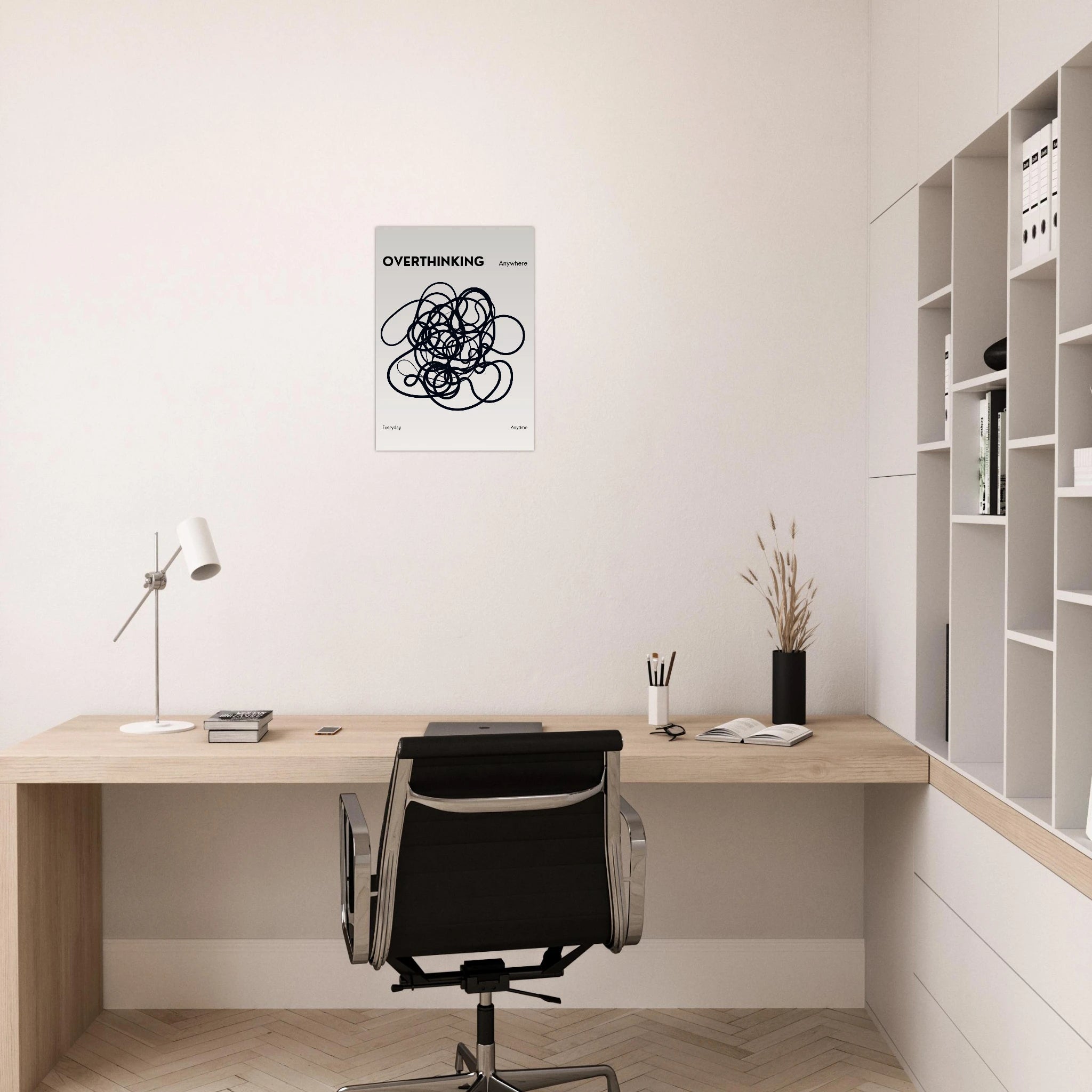 Overthinking Poster - Calda Design Studio