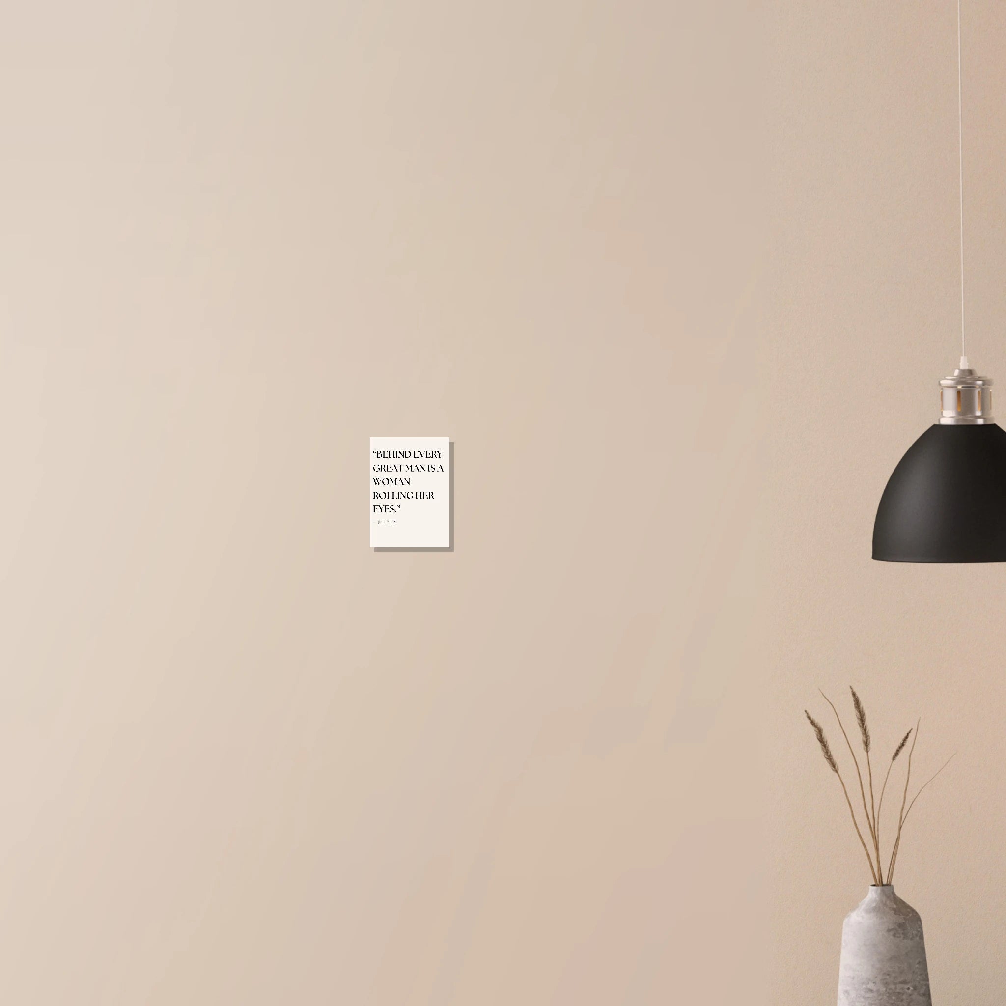 Great Man Poster - Calda Design Studio