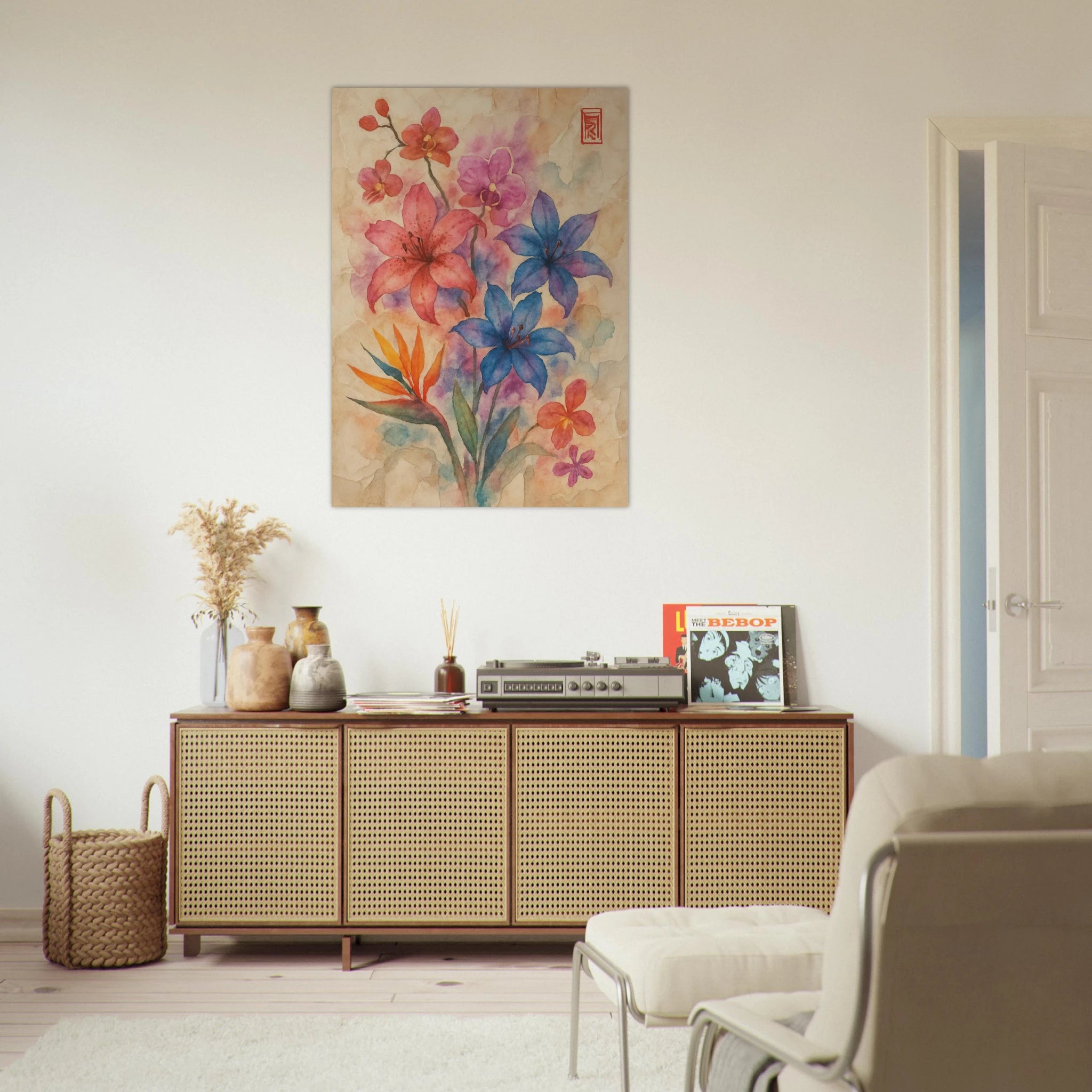 Flower Power I Poster - Calda Design Studio