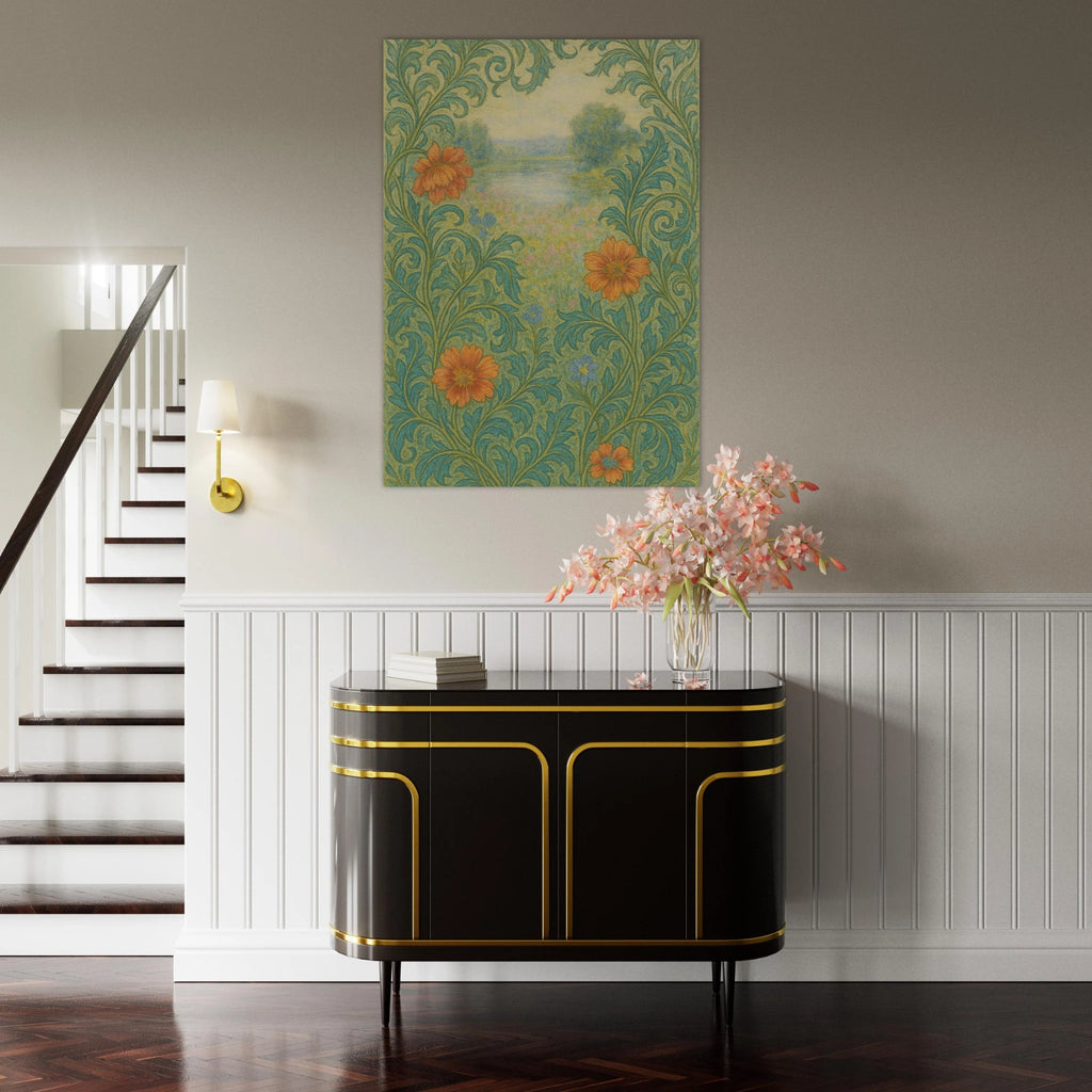 Impressionist Garden Poster - Calda Design Studio