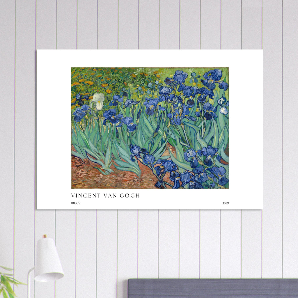 Irises Poster - Calda Design Studio