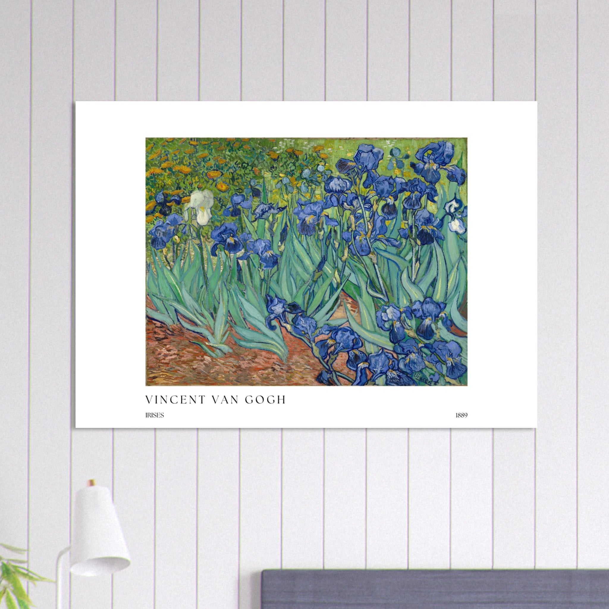 Irises Poster - Calda Design Studio