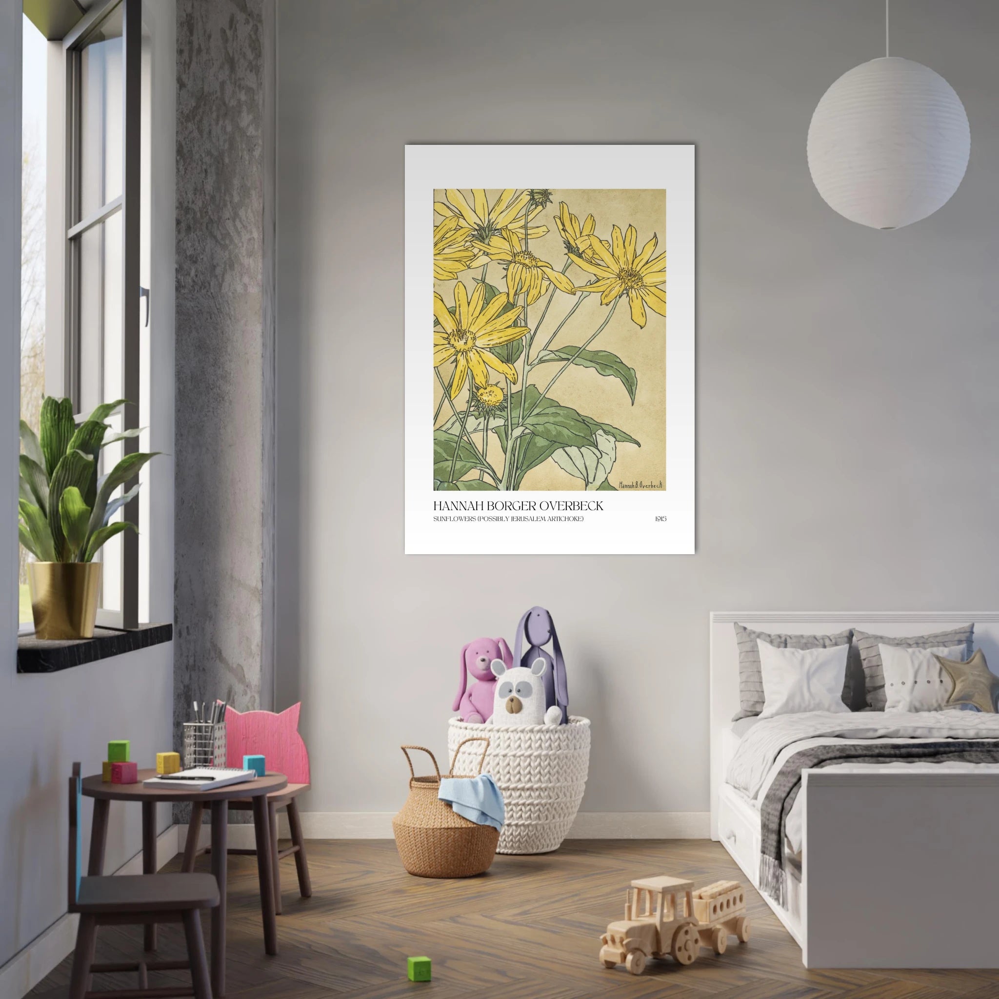Sunflowers Poster - Calda Design Studio