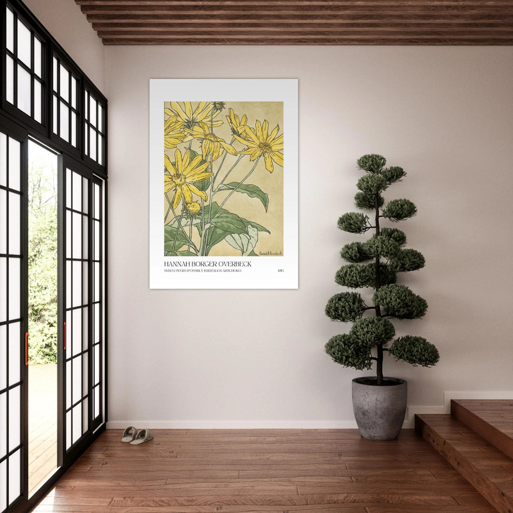 Sunflowers Poster - Calda Design Studio