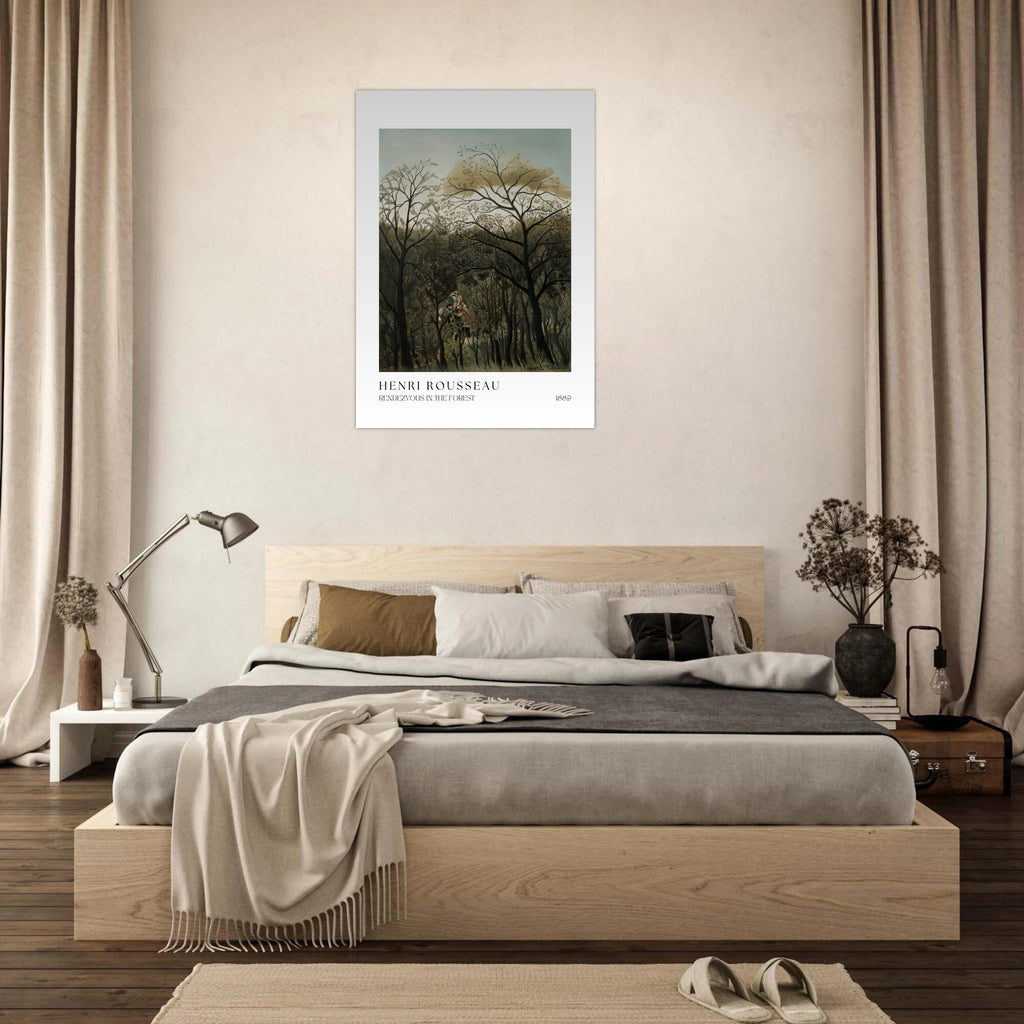 Rendezvous in the forest Poster - Calda Design Studio