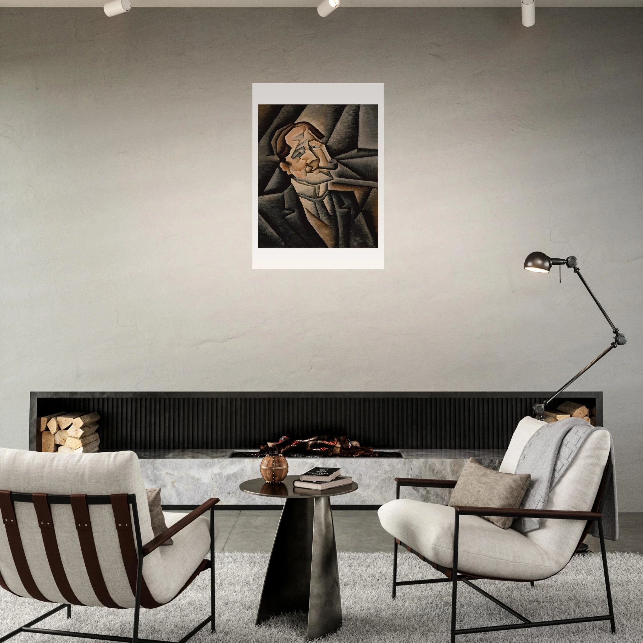 Man with Pipe Poster - Calda Design Studio