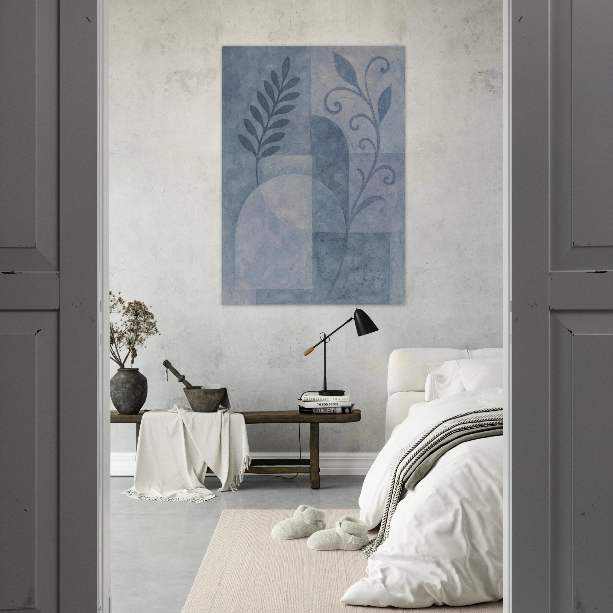 Morning blue Poster - Calda Design Studio