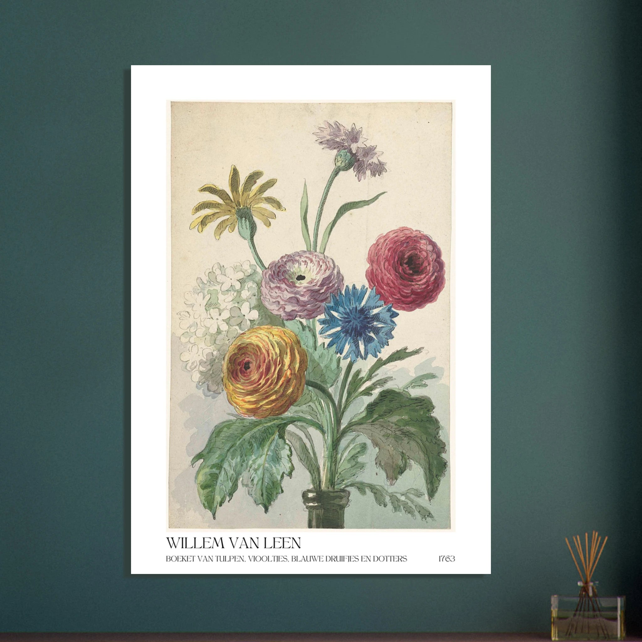 Boeket van Tulpen Poster - Calda Design Studio
