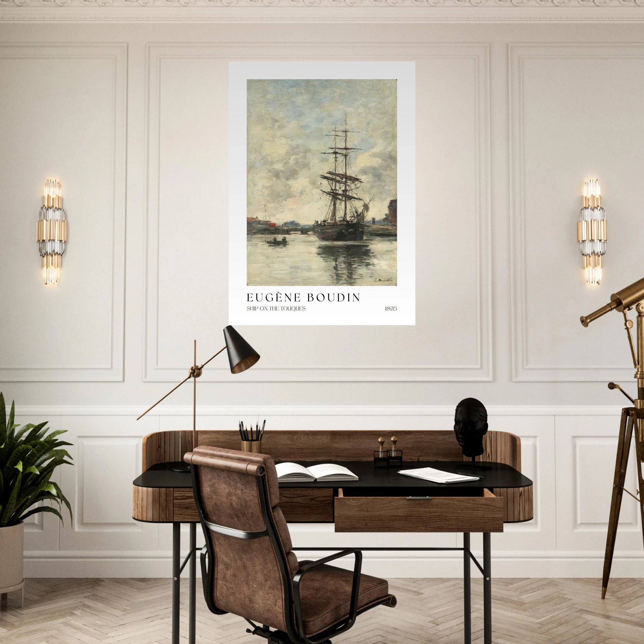 Ship on the touques Poster - Calda Design Studio
