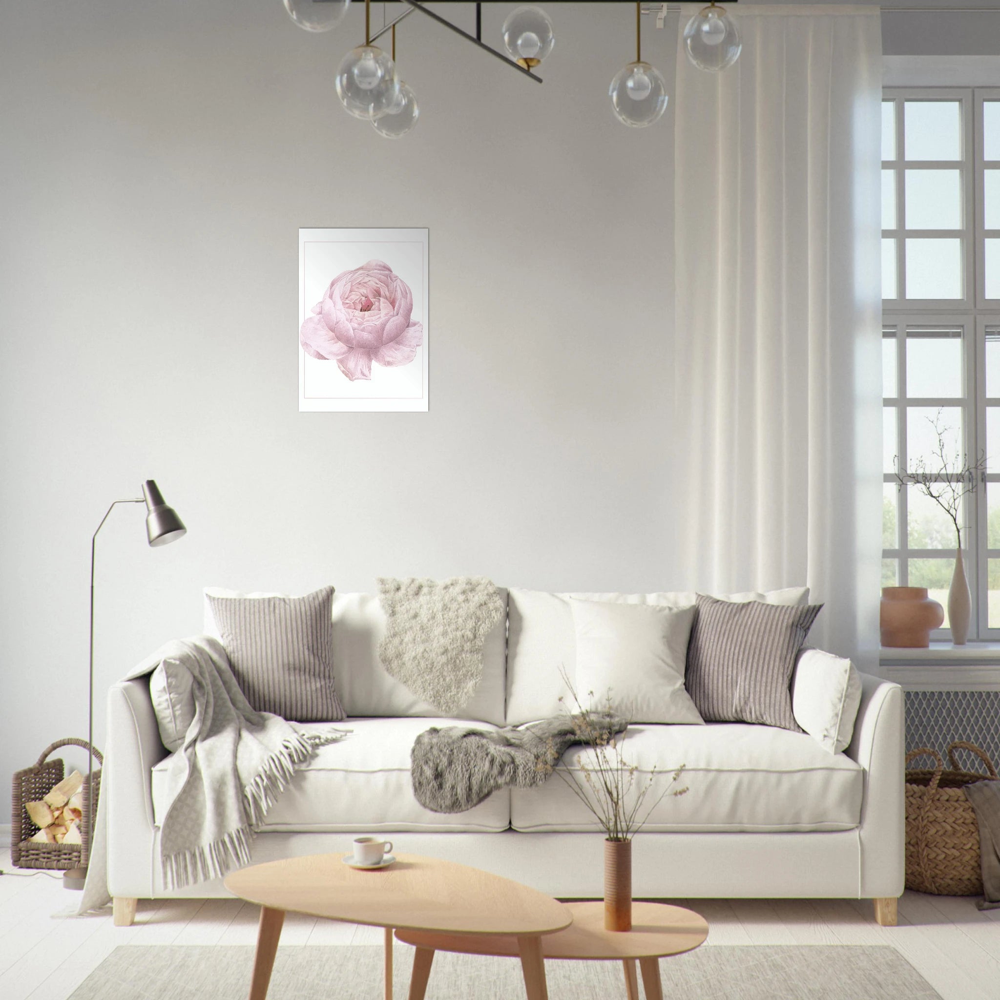 Rose Flower Poster - Calda Design Studio