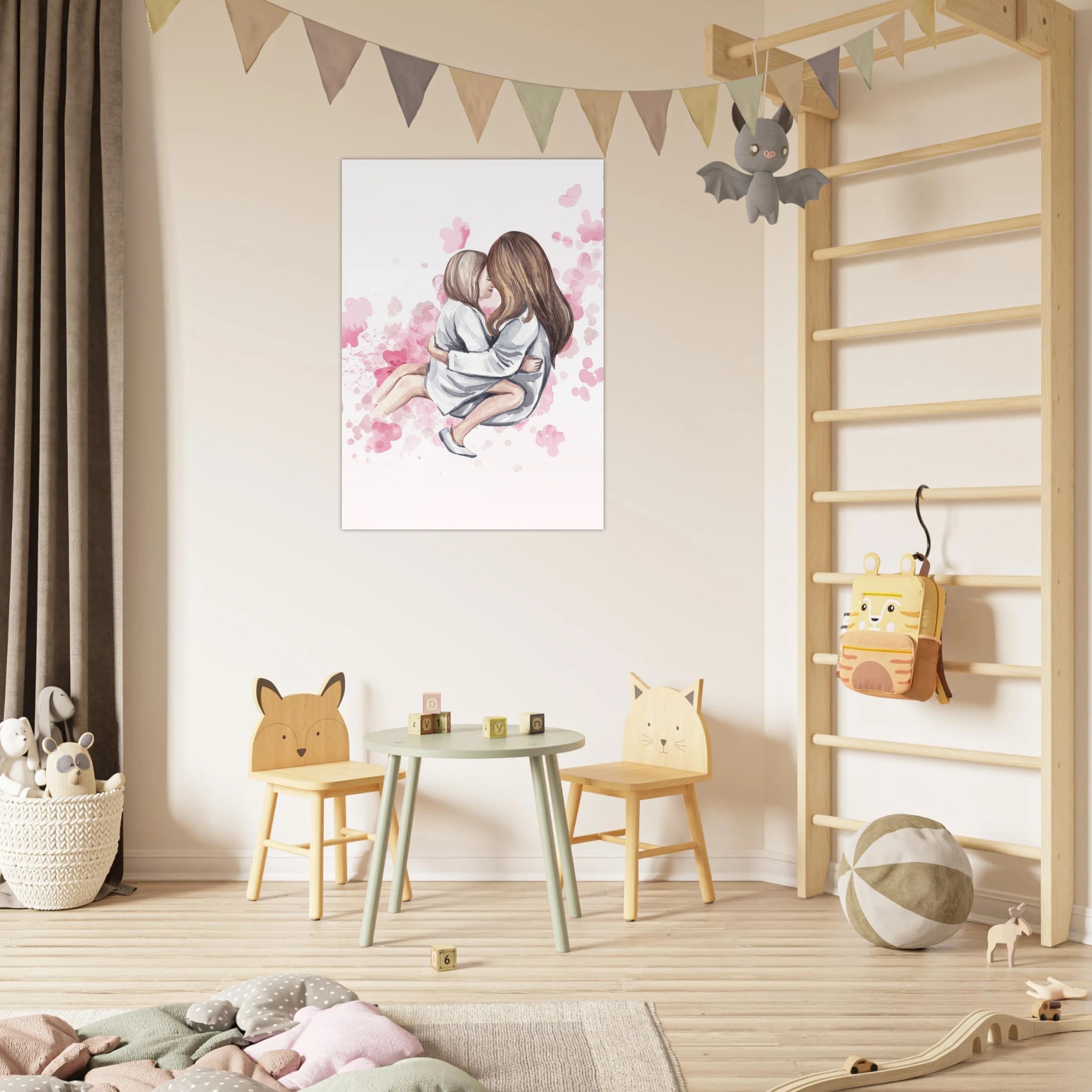 In love, Mom Poster - Calda Design Studio