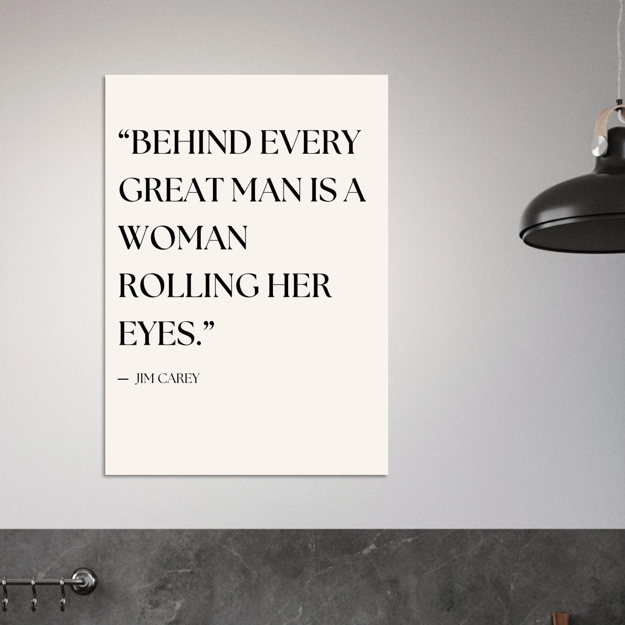 Great Man Poster - Calda Design Studio