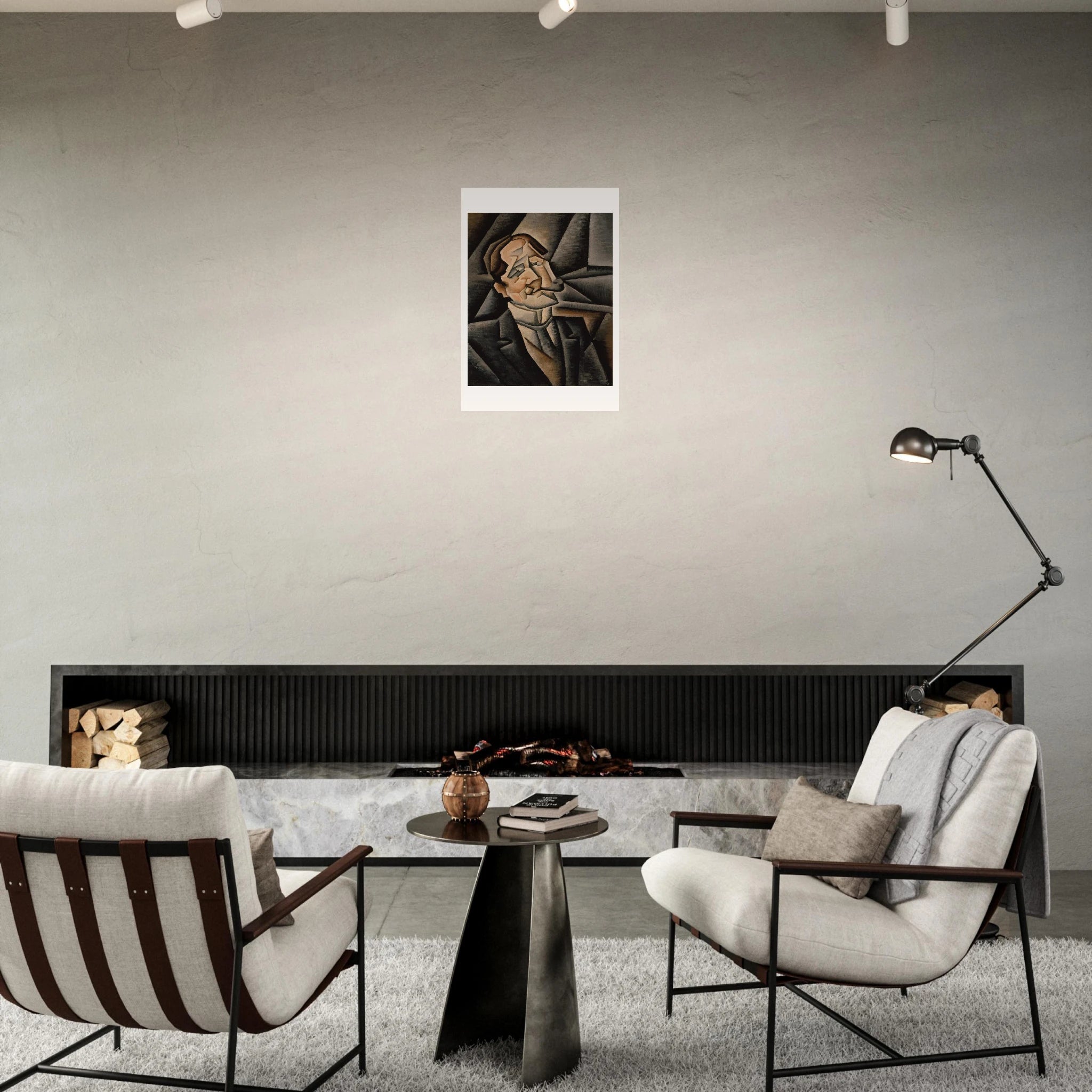 Man with Pipe Poster - Calda Design Studio