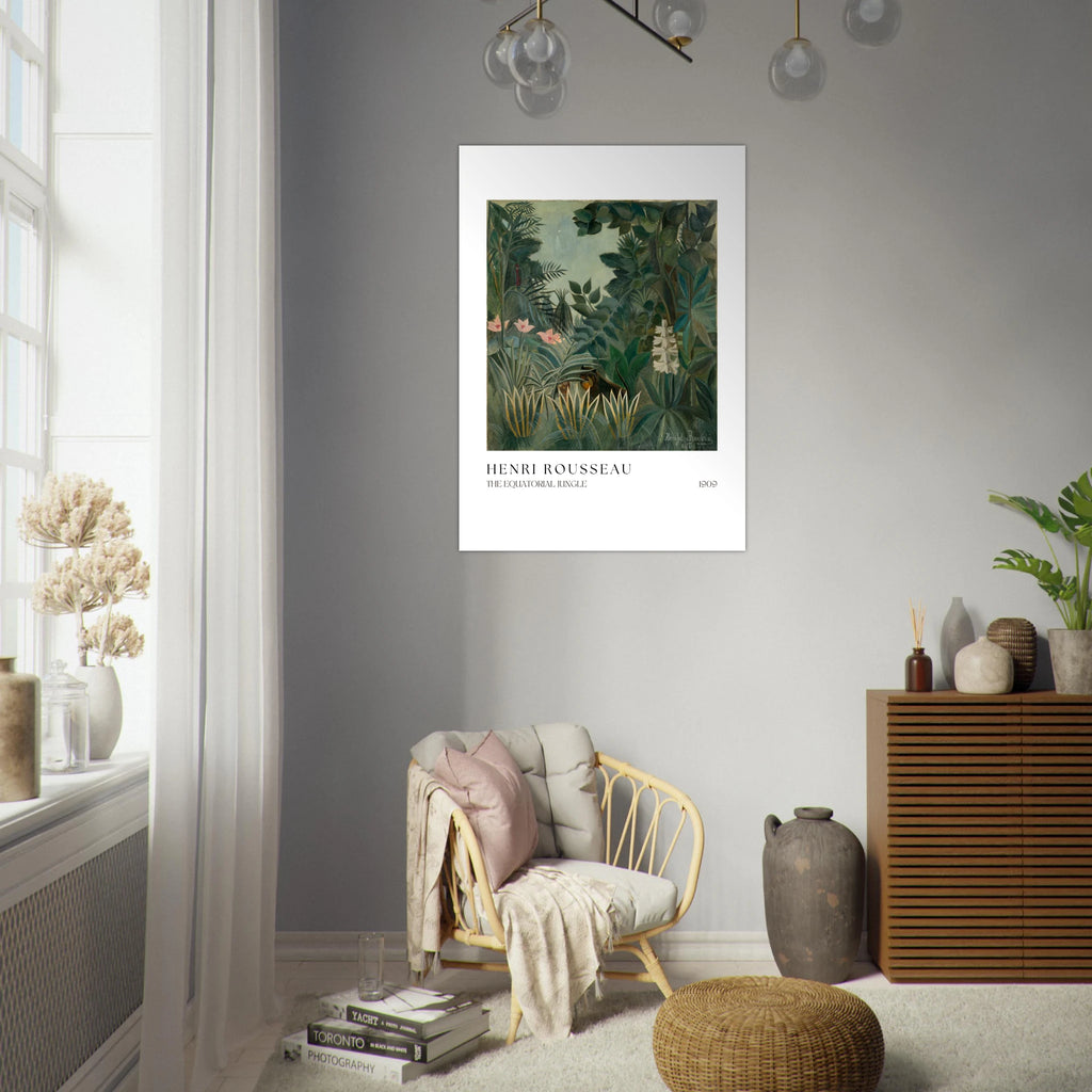 The equatorial jungle Poster - Calda Design Studio