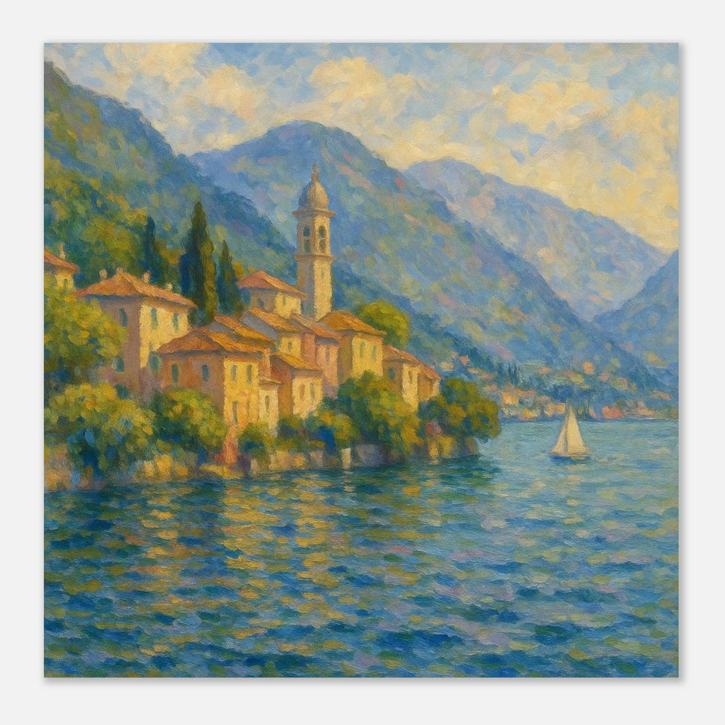 Lakeside Village Poster - Calda Design Studio