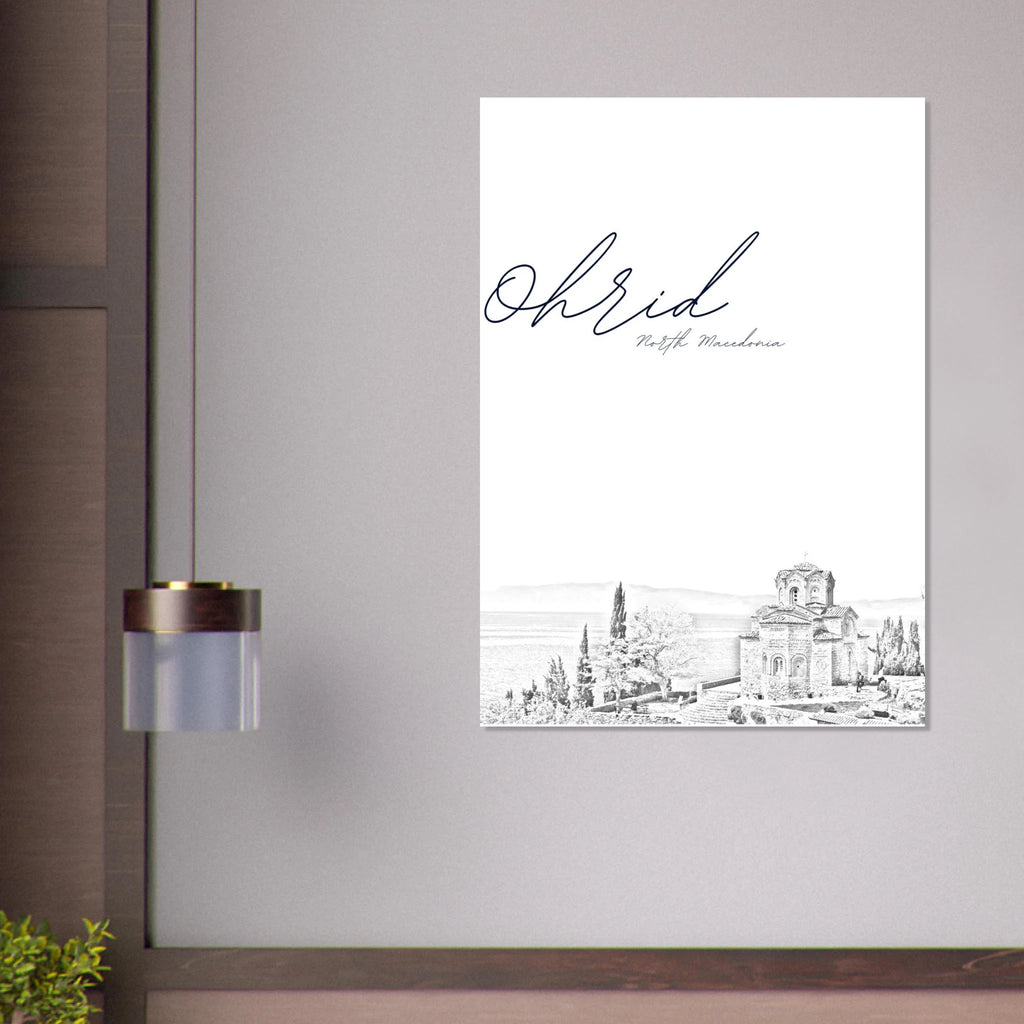 Ohrid Poster - Calda Design Studio