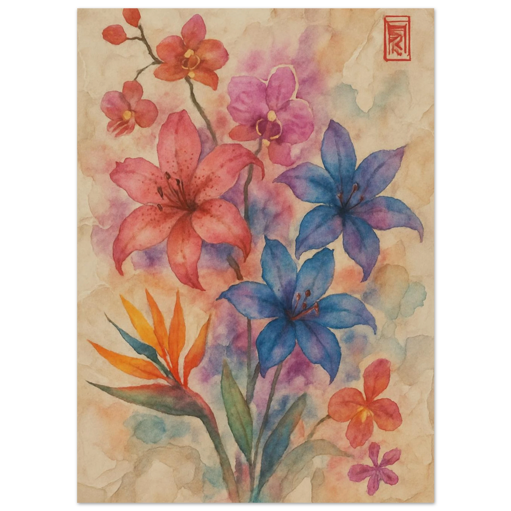 Flower Power I Poster - Calda Design Studio
