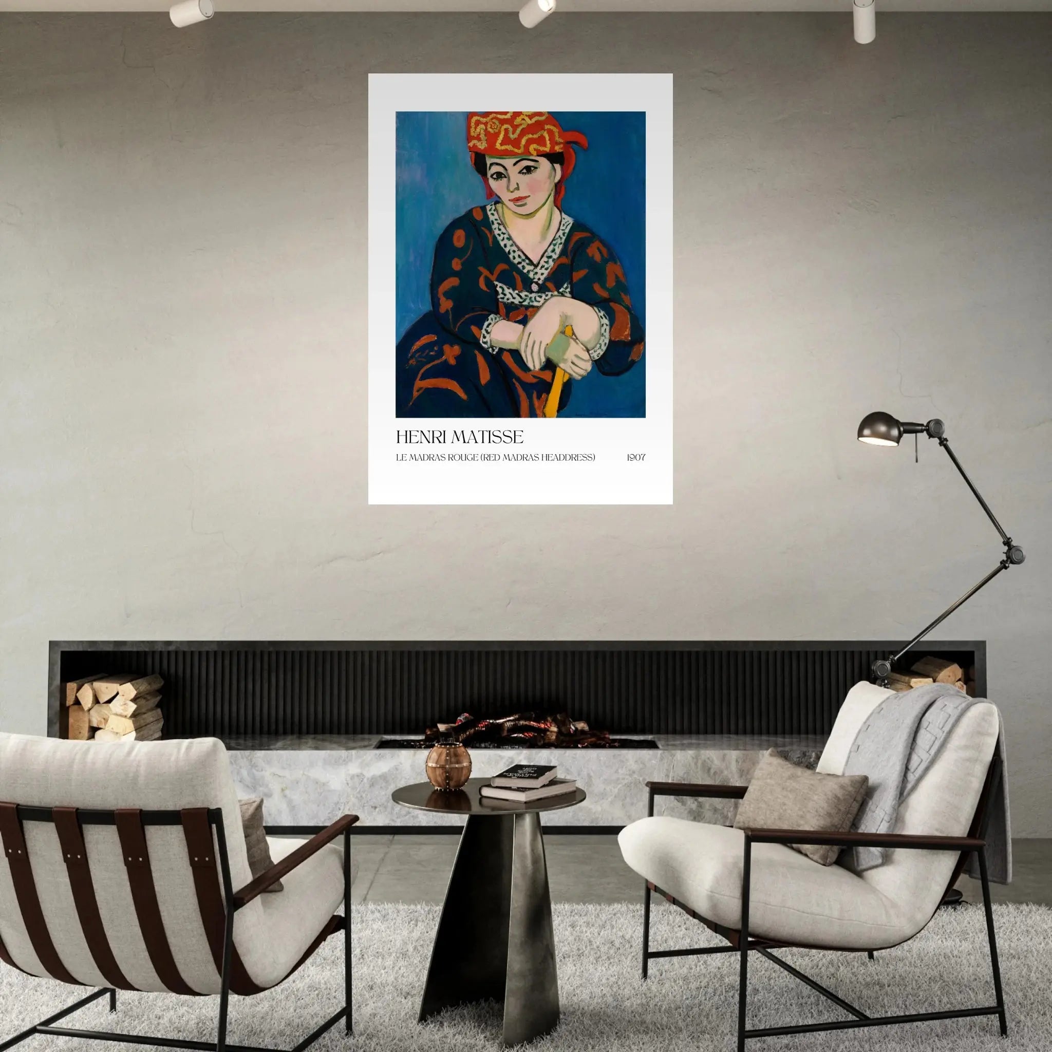 Le madras Rouge Poster - Calda Design Studio