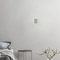 Green geometric Poster - Calda Design Studio