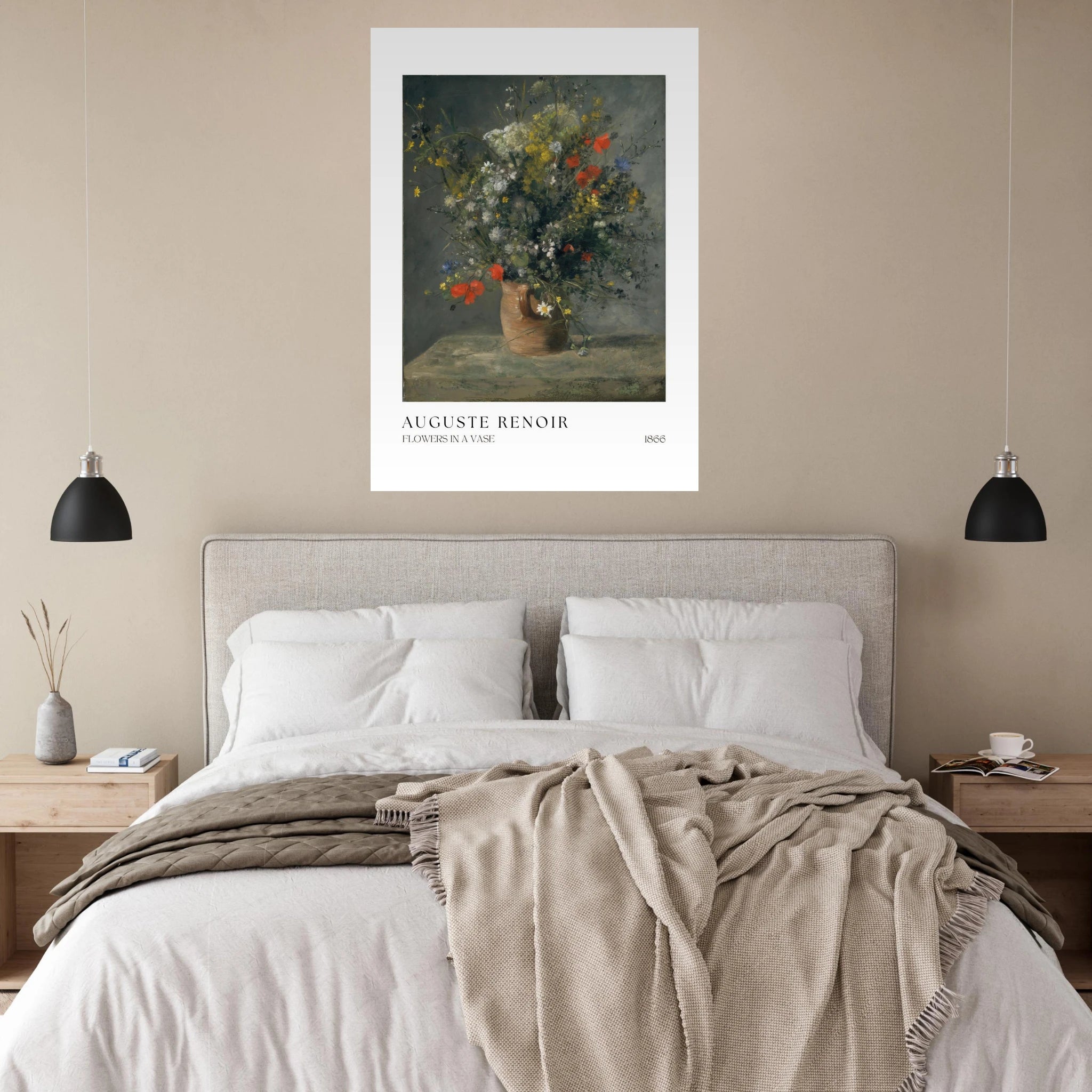 Flower in a vase Poster - Calda Design Studio