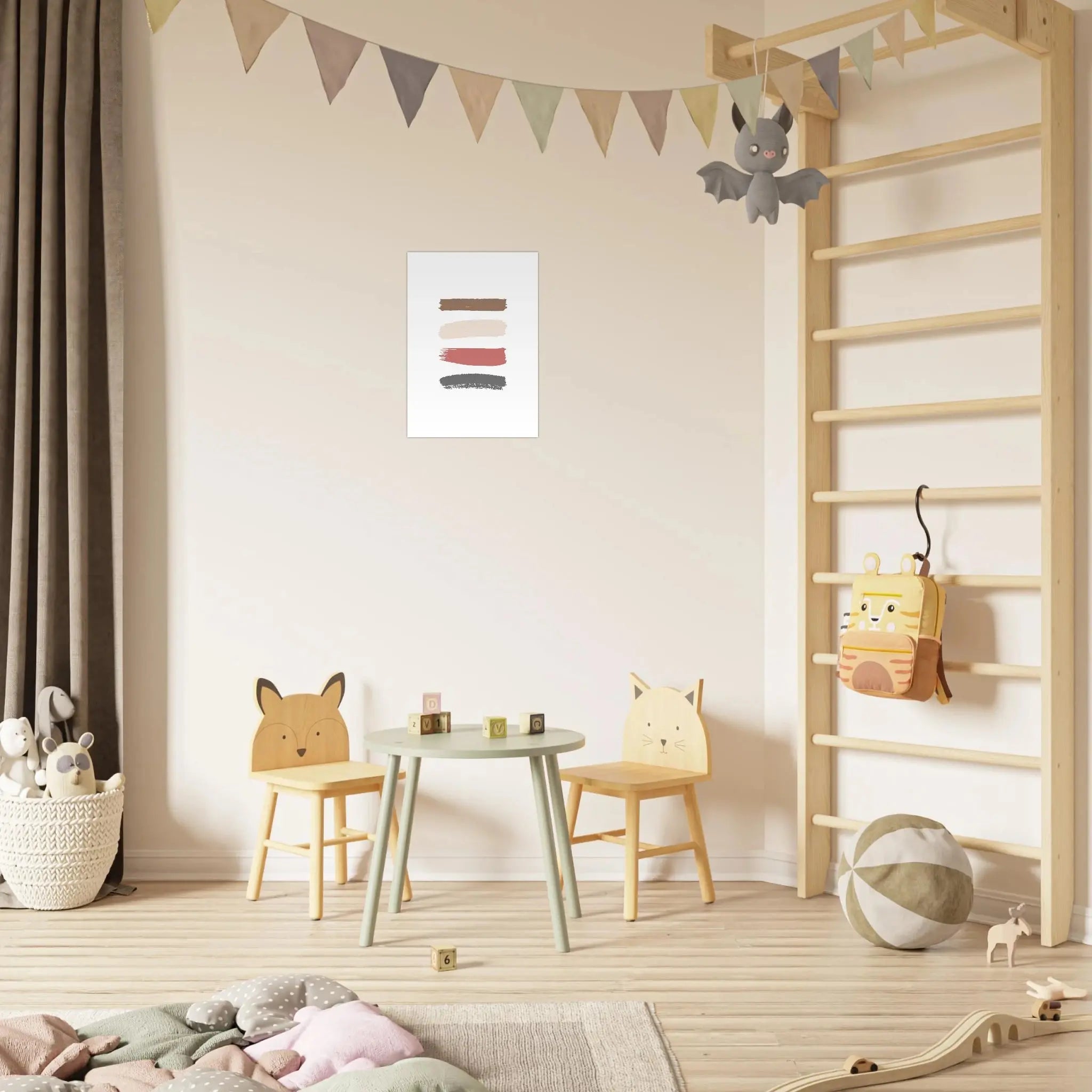 Abstract Lines Poster - Calda Design Studio