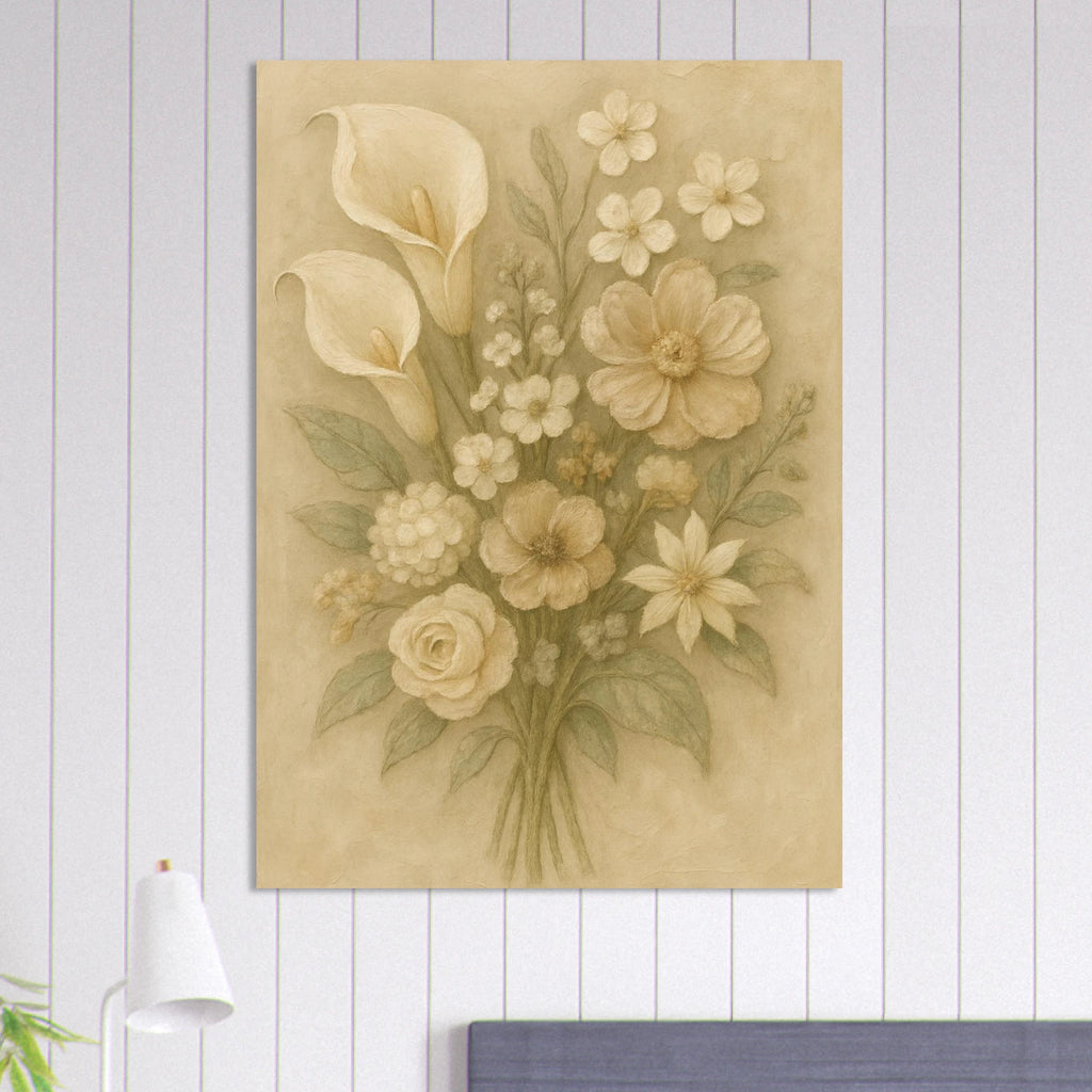 Soft Floral Arrangment Poster - Calda Design Studio