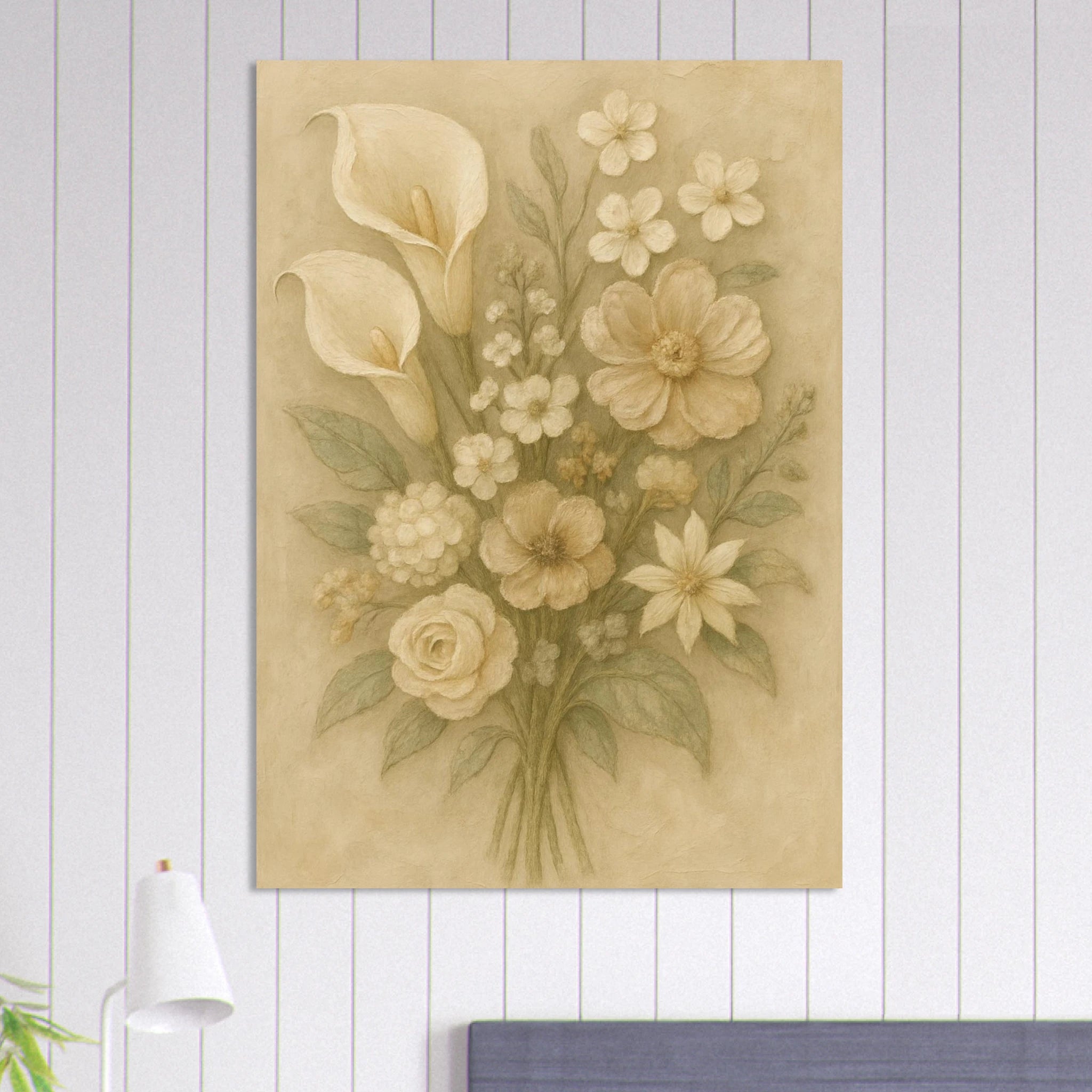Soft Floral Arrangment Poster - Calda Design Studio