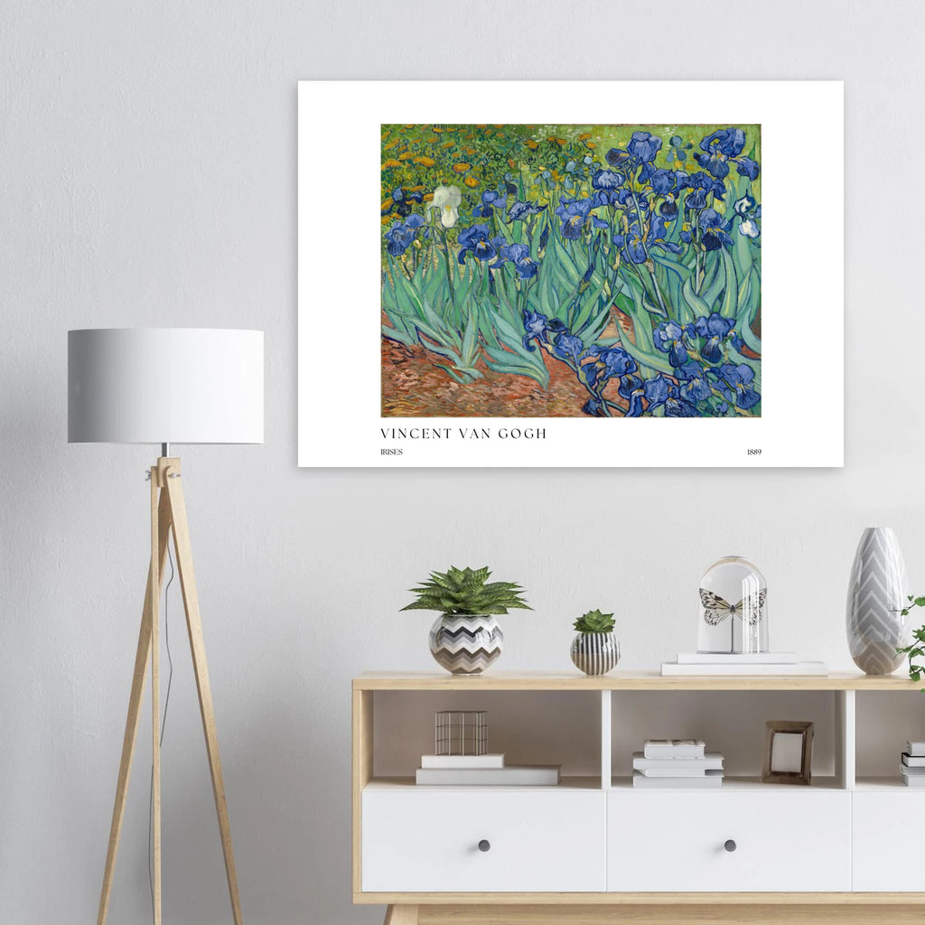 Irises Poster - Calda Design Studio