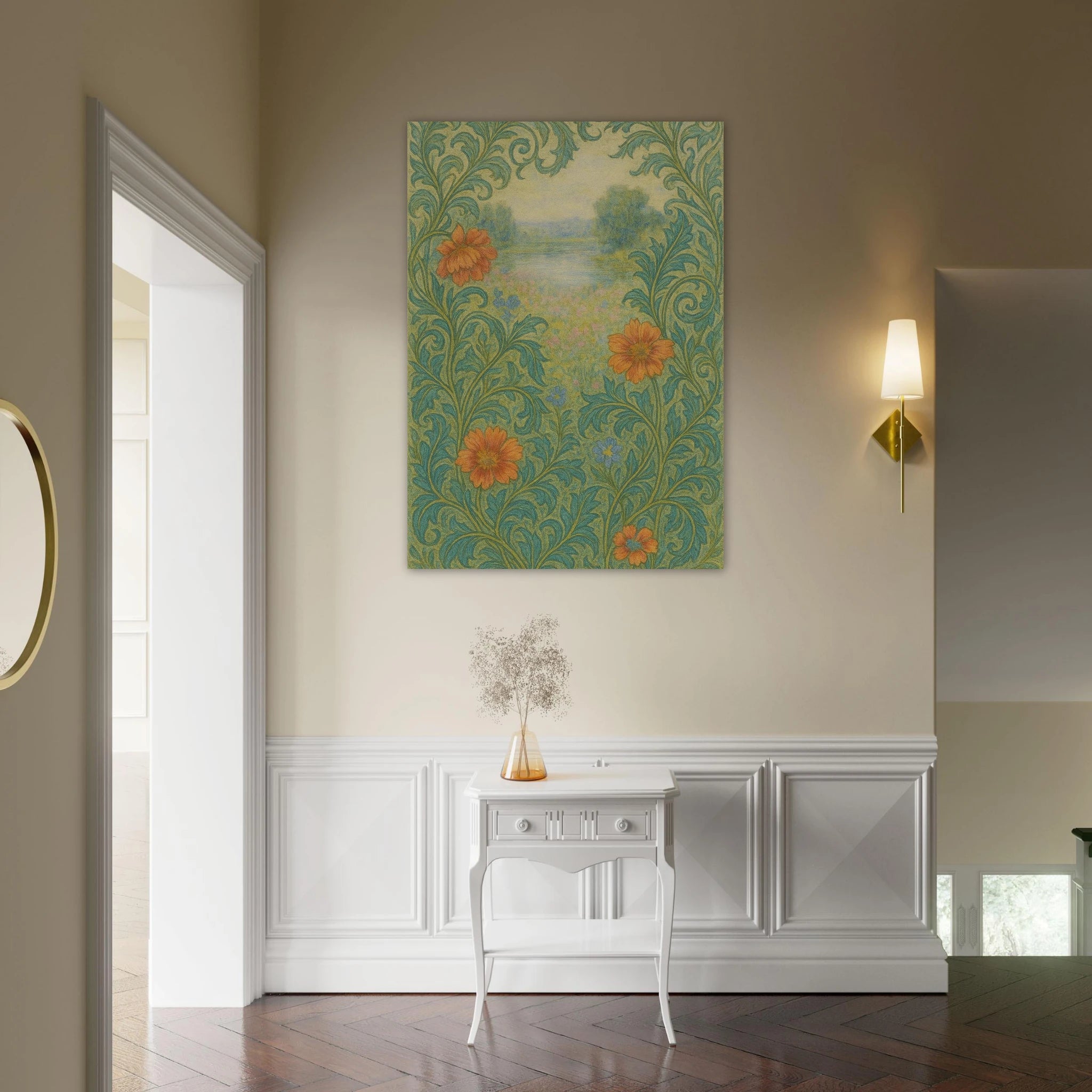 Impressionist Garden Poster - Calda Design Studio