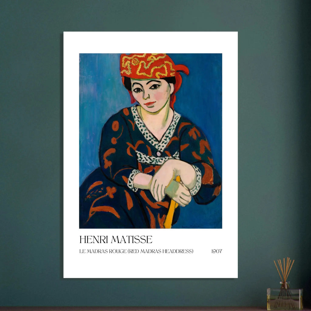 Le madras Rouge Poster - Calda Design Studio