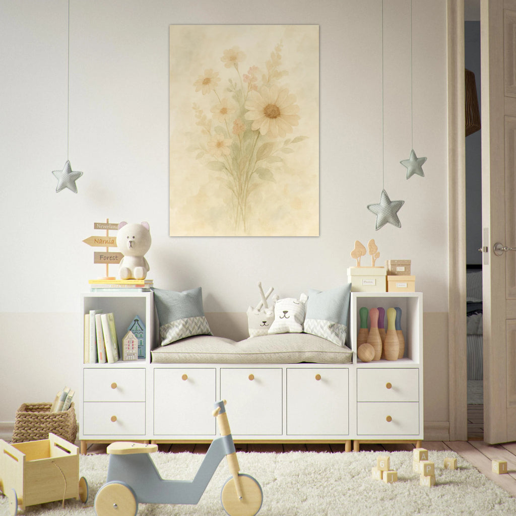 Wildblumenstrauß Poster - Calda Design Studio