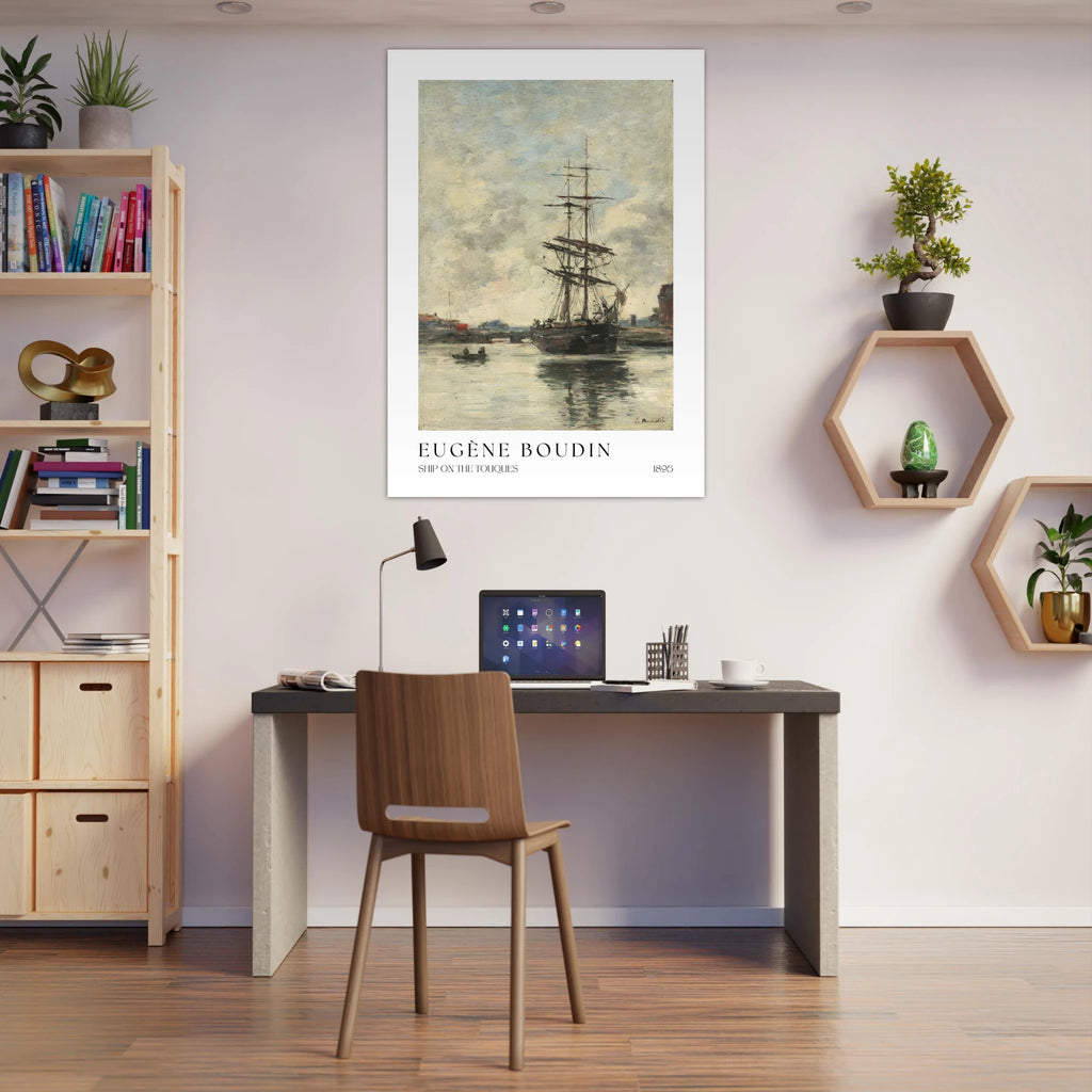 Ship on the touques Poster - Calda Design Studio