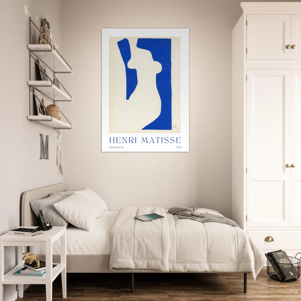 Nu bleu VII Poster - Calda Design Studio