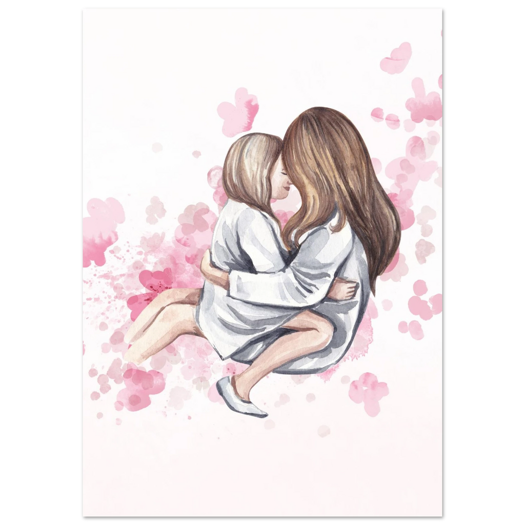 In love, Mom Poster - Calda Design Studio