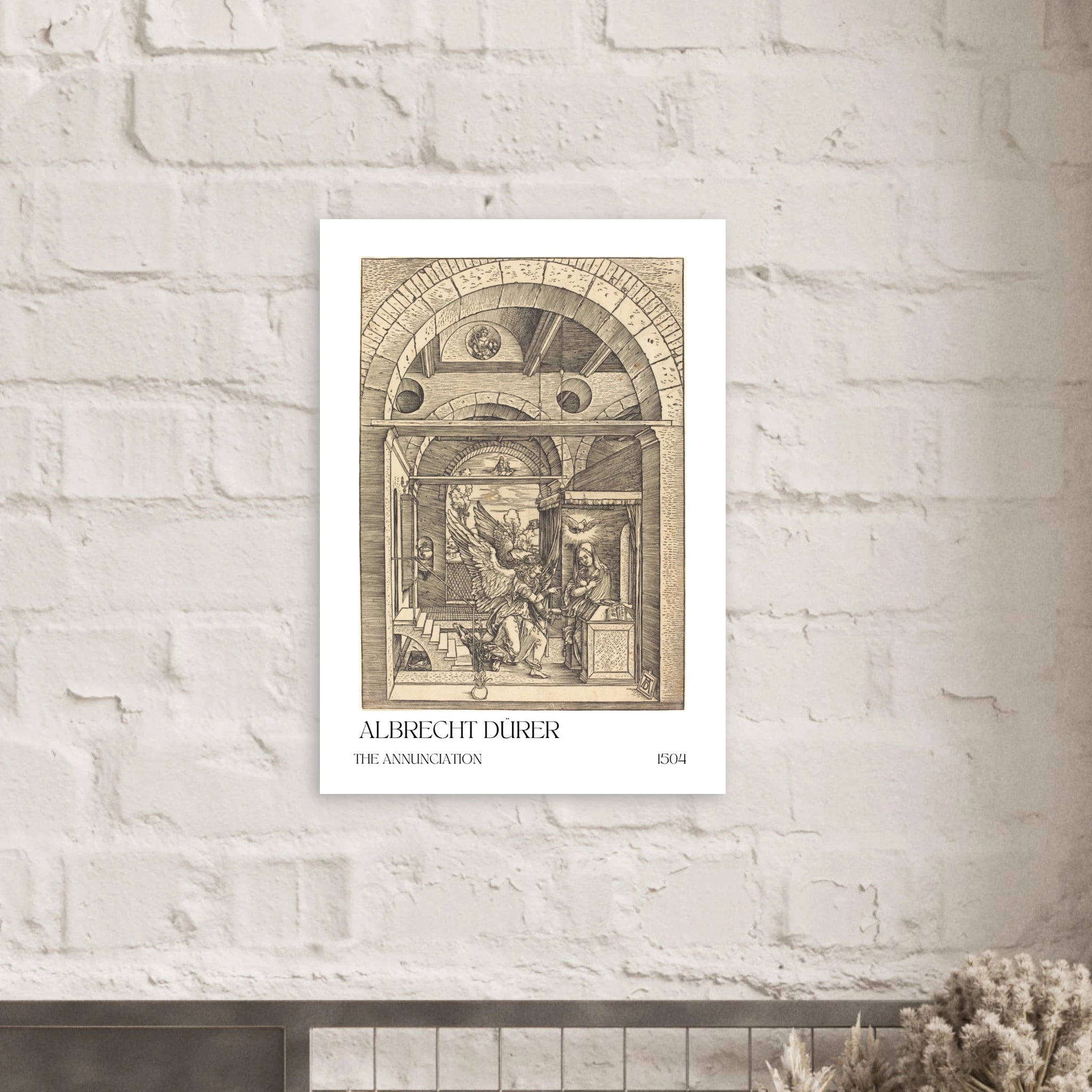 The Annunciation Poster - Calda Design Studio