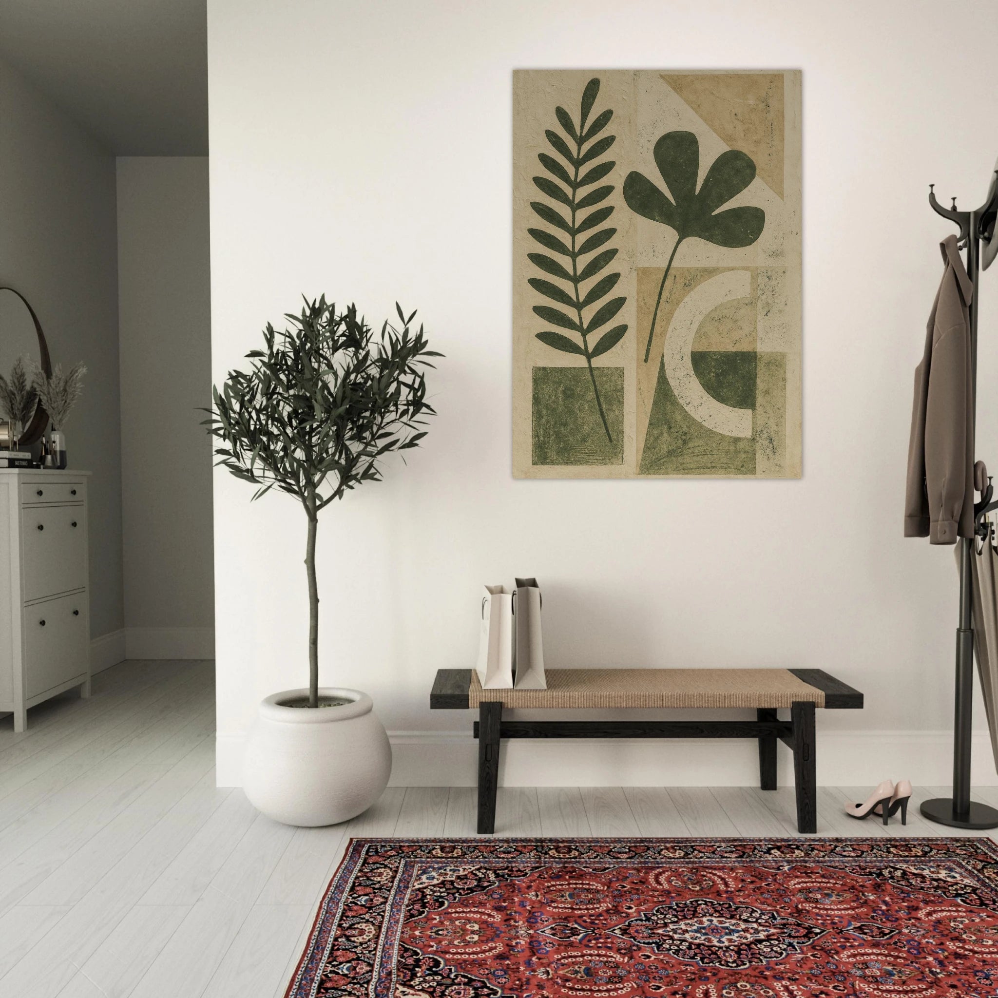 Green harmony Poster - Calda Design Studio