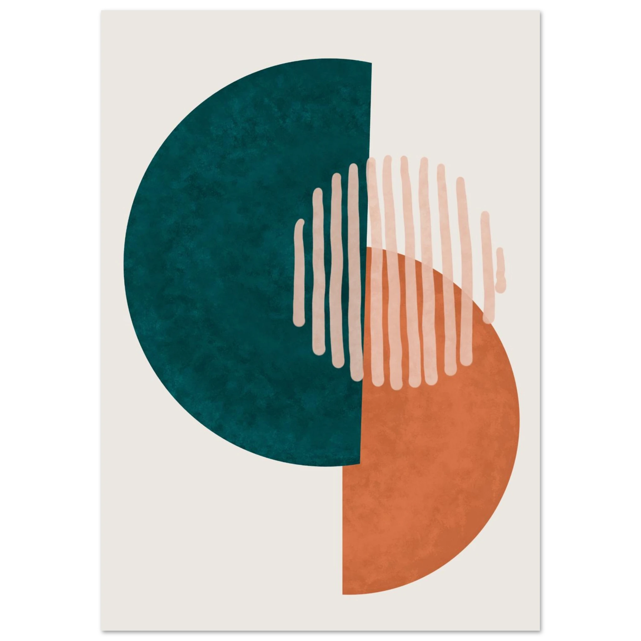 Half Cups Poster - Calda Design Studio